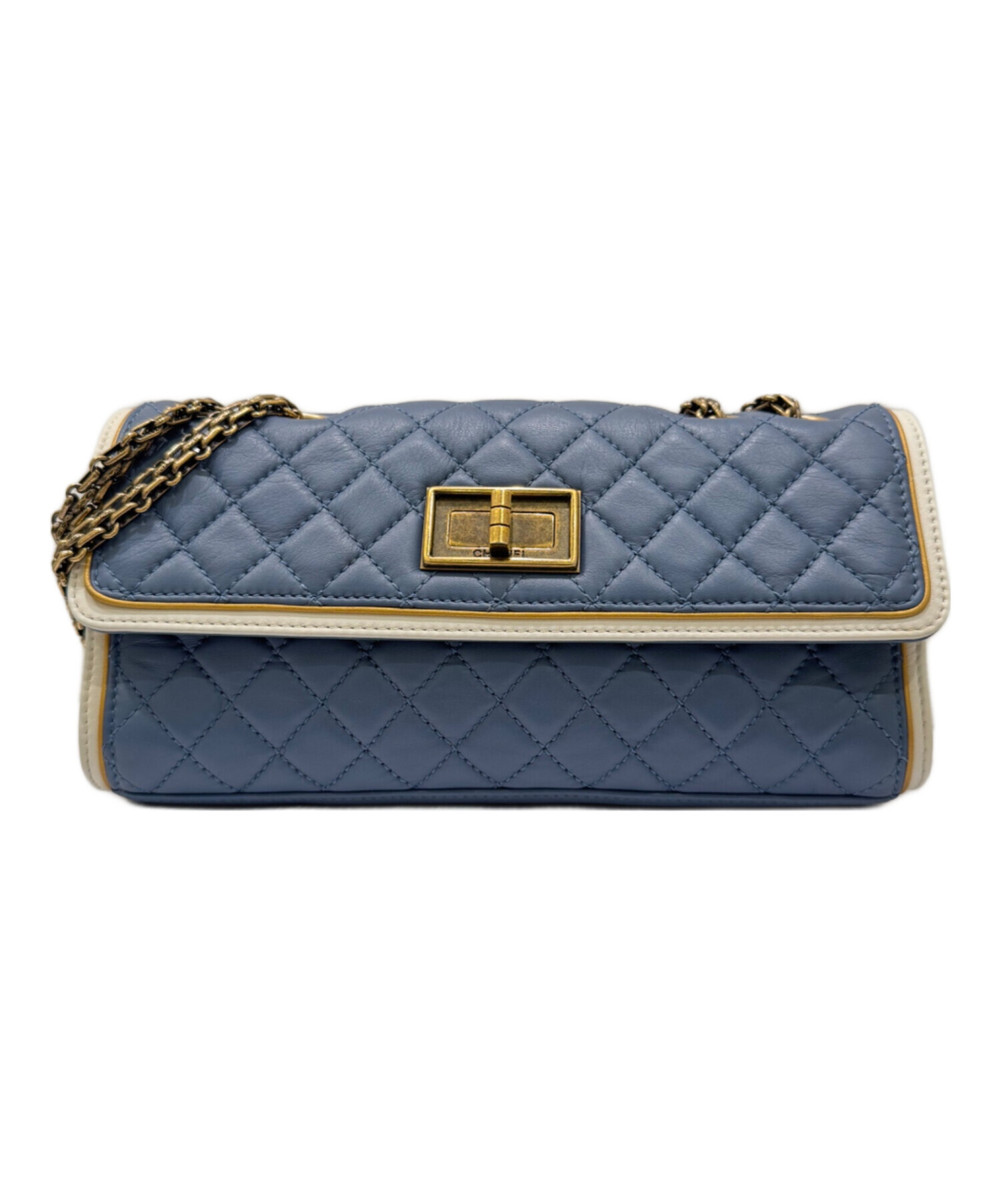 中古・古着通販】CHANEL (シャネル) 2.55 チェーンショルダーバッグ 