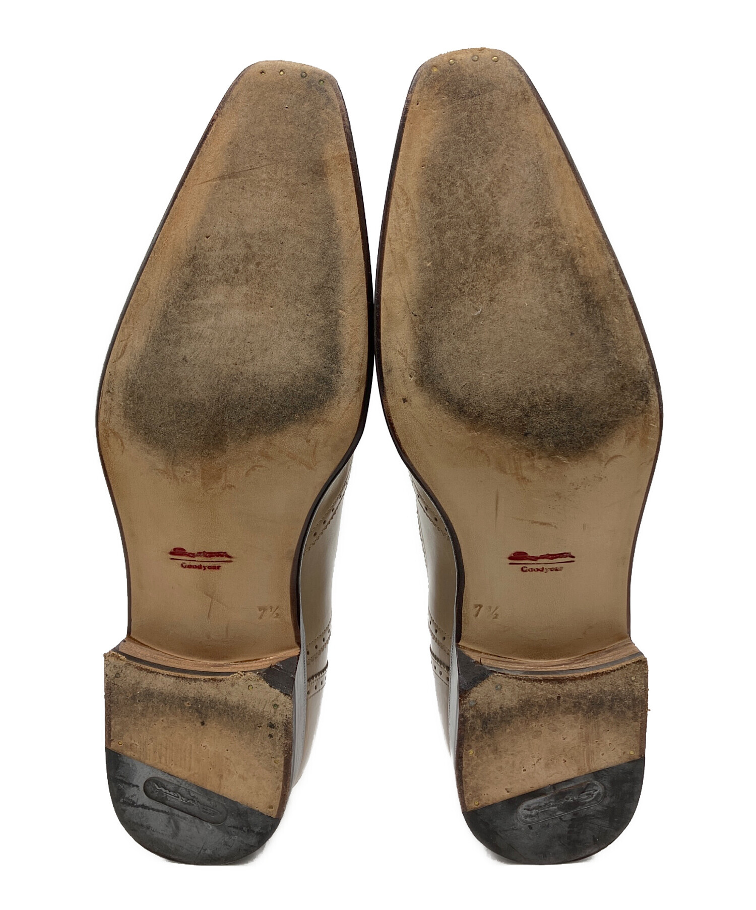 中古・古着通販】Santoni (サントーニ) ウィングチップシューズ