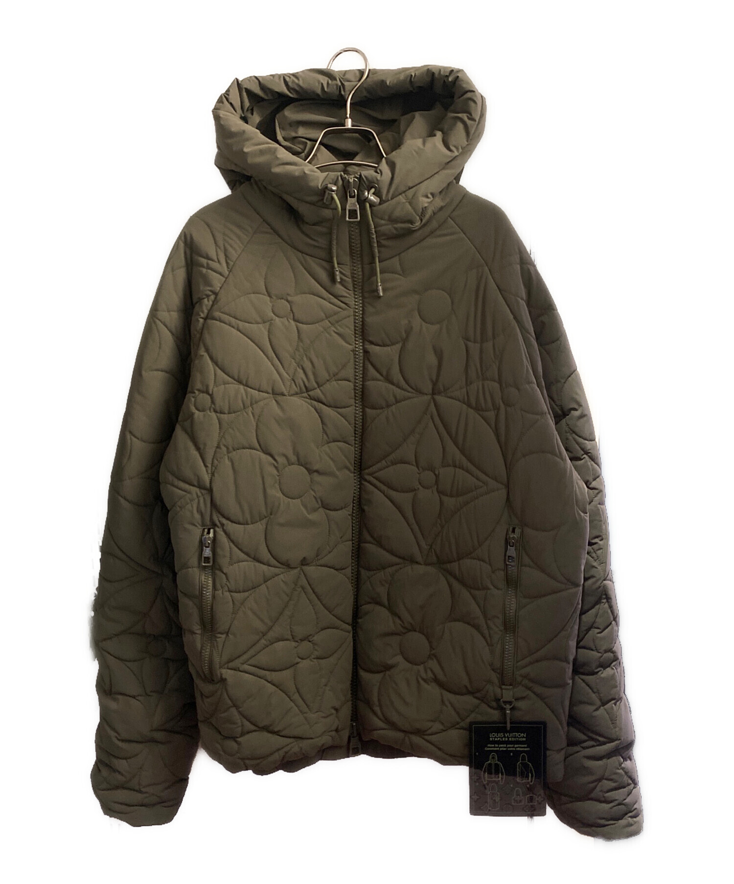 ルイヴィトンLOUISVUITTONパーカーフラワーキルテッドフーディXS 中古・古着通販】LOUIS VUITTON (ルイ ヴィトン) 23SS フラワー