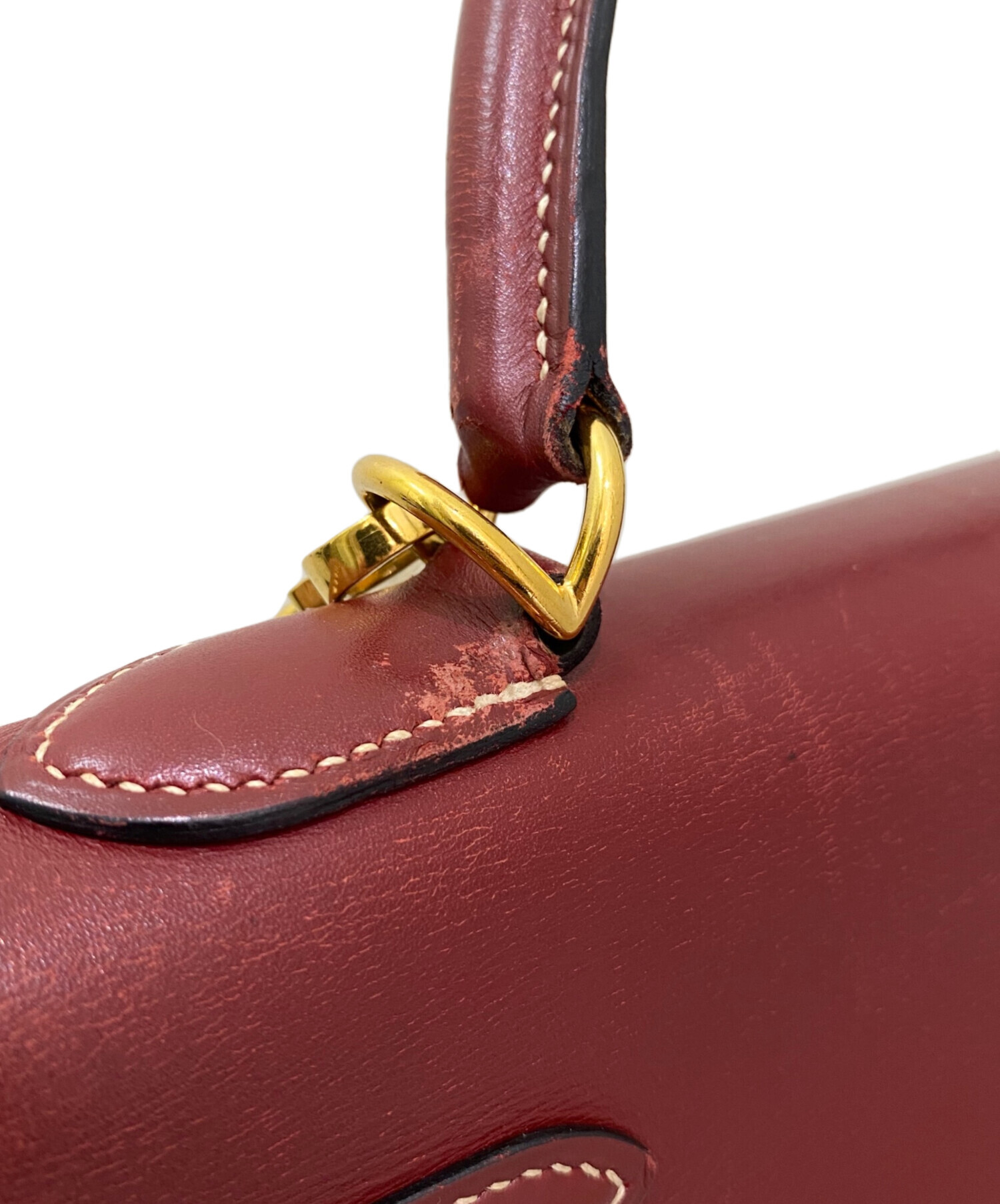 中古・古着通販】HERMES (エルメス) ケリー32 ボルドー サイズ:32