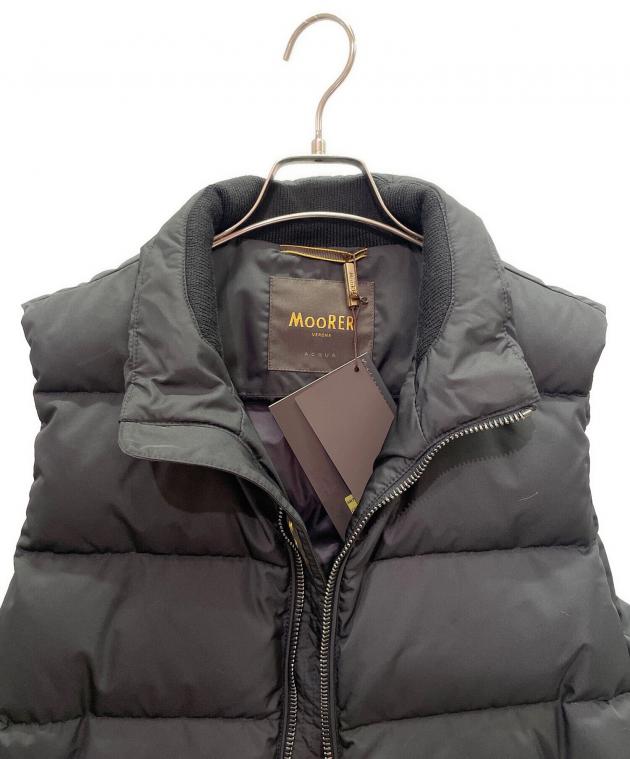 中古・古着通販】MOORER (ムーレー) FIRE-WK ダウンベスト ブラック