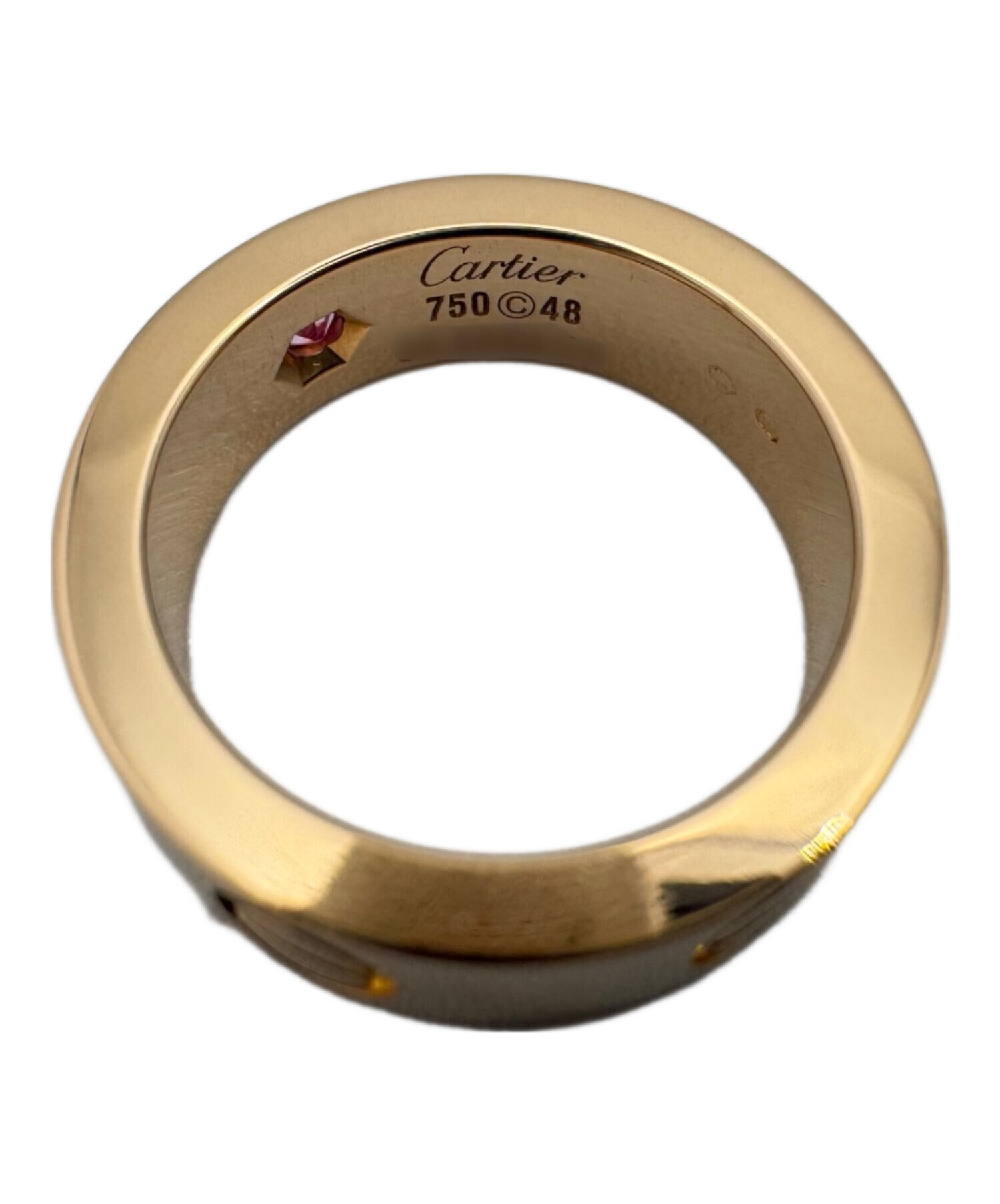 中古・古着通販】Cartier (カルティエ) ラブリング 1Pピンクサファイア