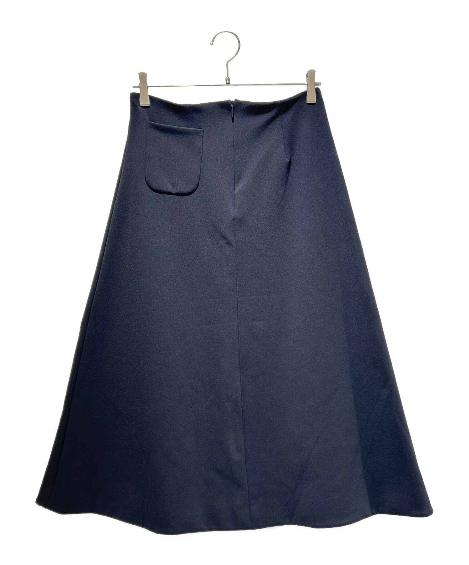 ザロウ　スキューバ　フレアスカート　ロング　ジャージー素材　　ストレッチ　黒　S 中古・古着通販】THE ROW (ザ ロウ) ロングフレアスキューバ スカート