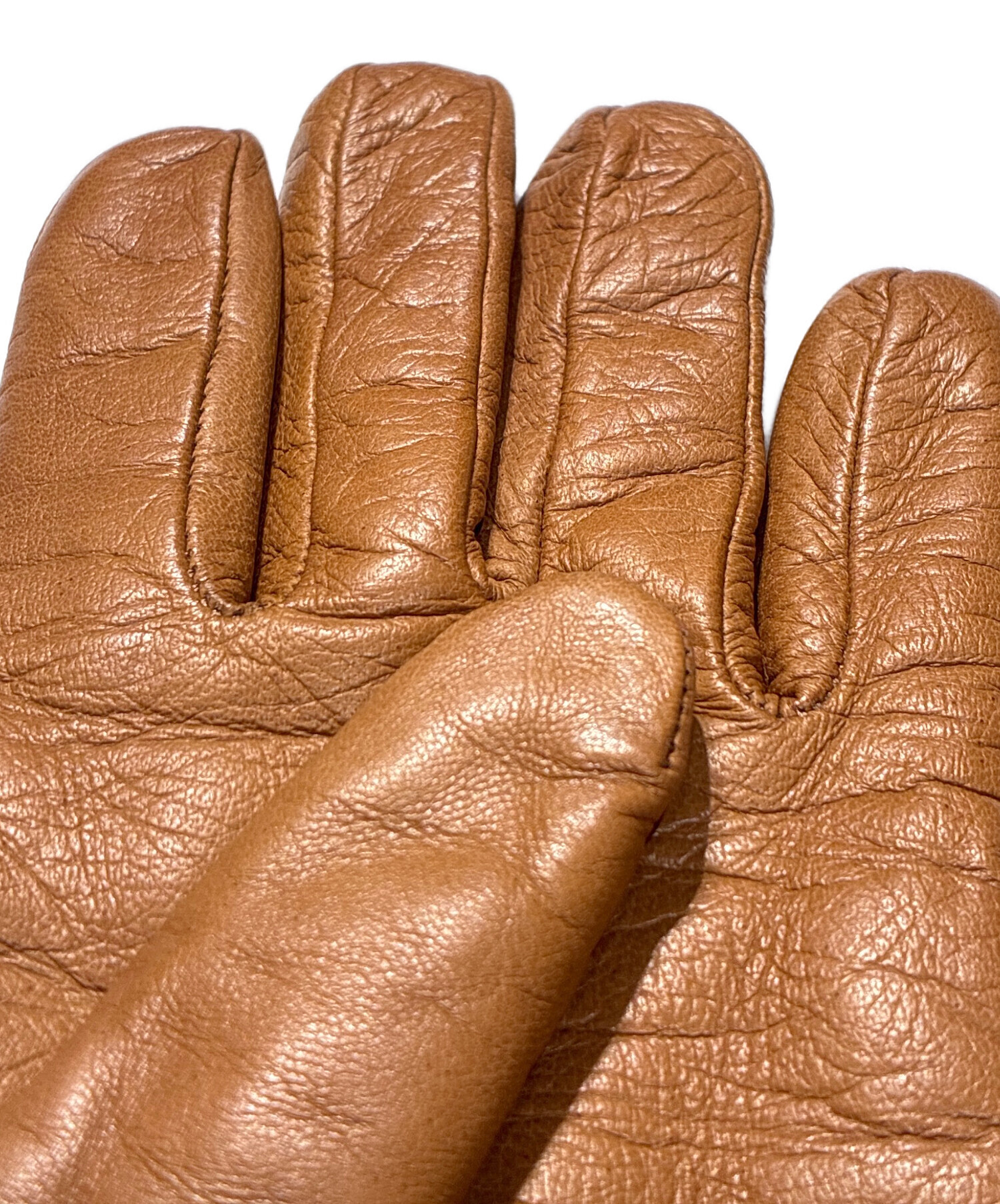 中古・古着通販】MaxMara (マックスマーラ) レザーグローブ/手袋