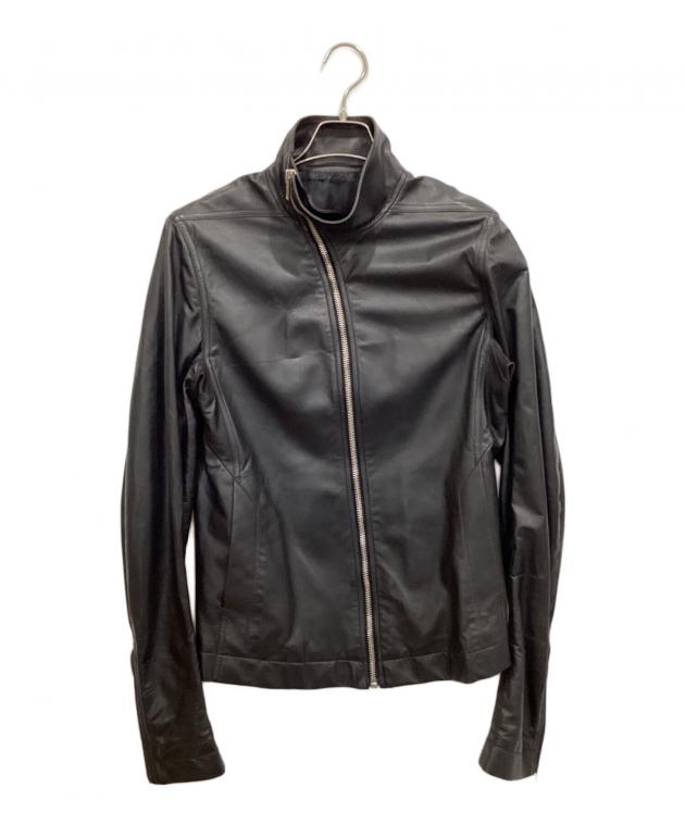 rick owens レザージャケット サイズ50 中古・古着通販】RICK OWENS (リックオウエンス) レザージャケット