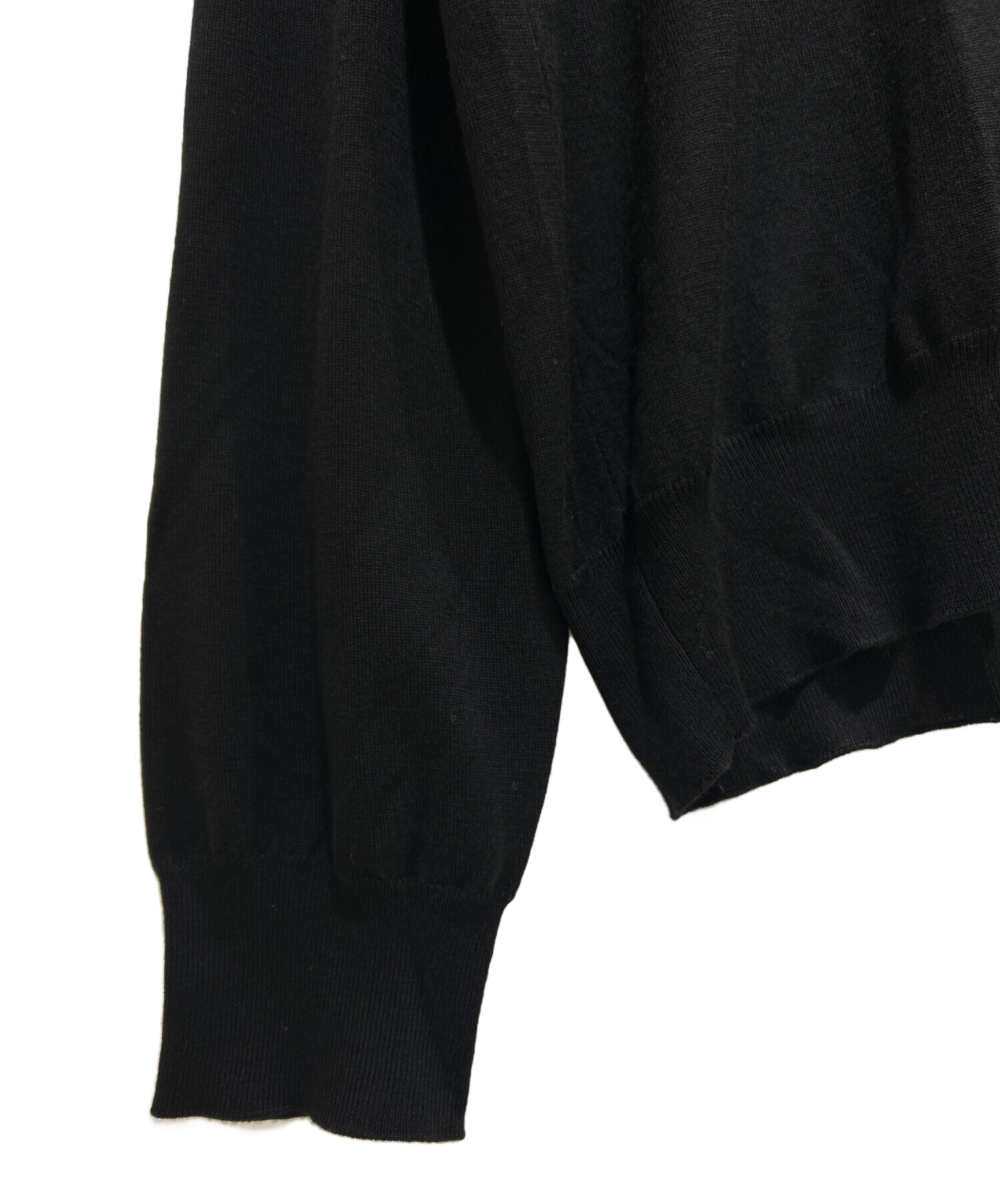 中古・古着通販】HERMES (エルメス) トリム ニットカーディガン