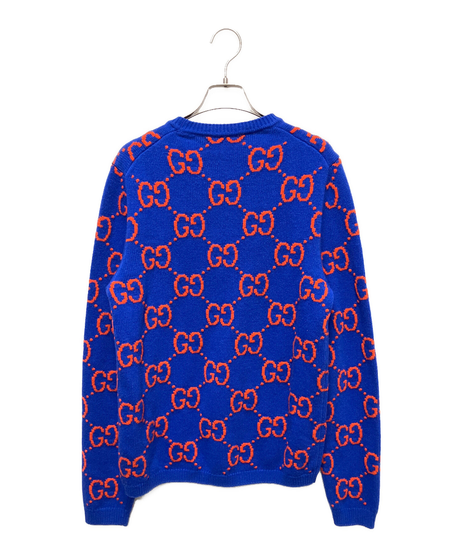 中古・古着通販】GUCCI (グッチ) Wool GG Jacquard Knit Sweater/GG