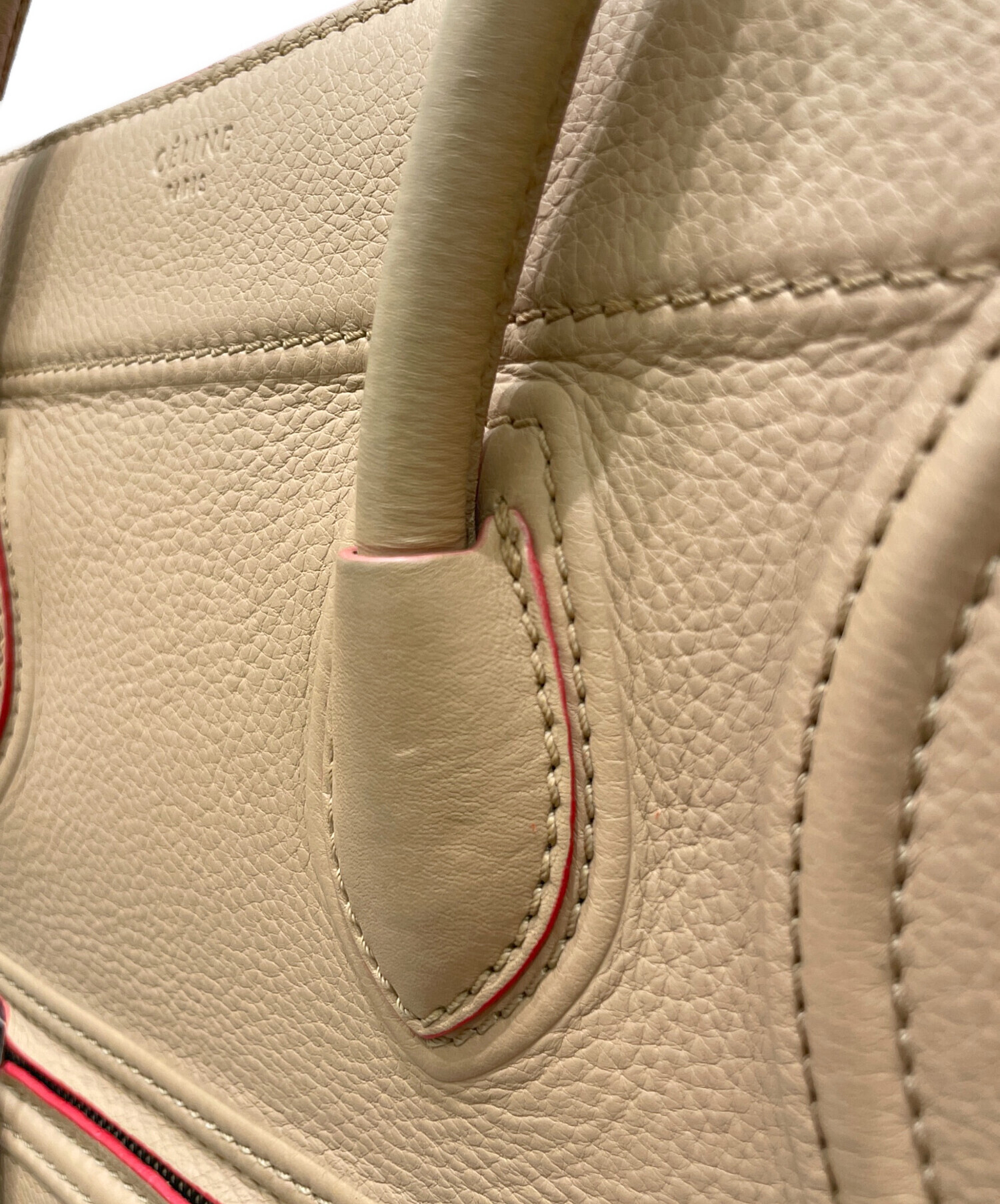 中古・古着通販】CELINE (セリーヌ) ラゲージ ファントム ベージュ
