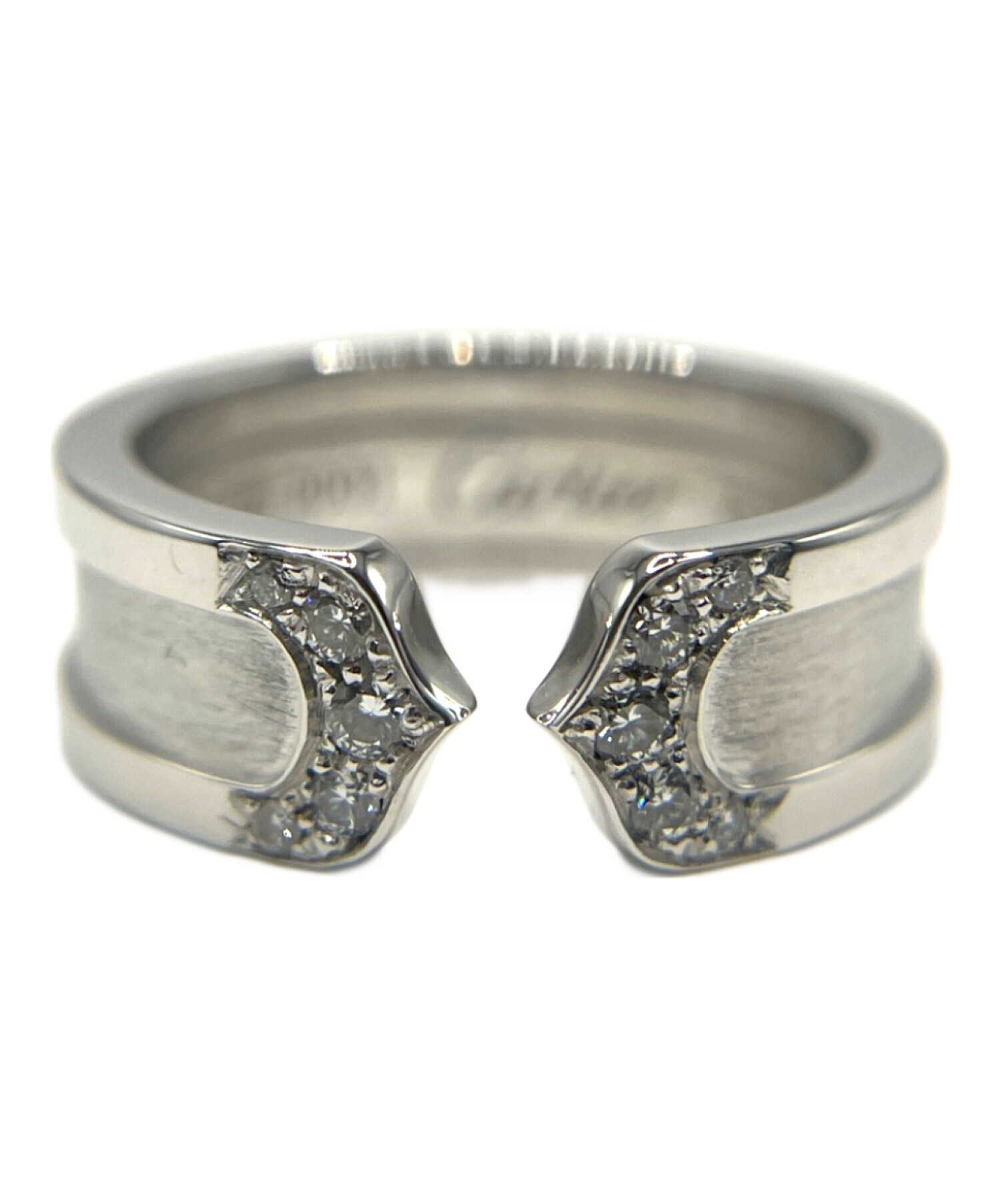 中古・古着通販】Cartier (カルティエ) C2 ダイヤモンドリング サイズ 