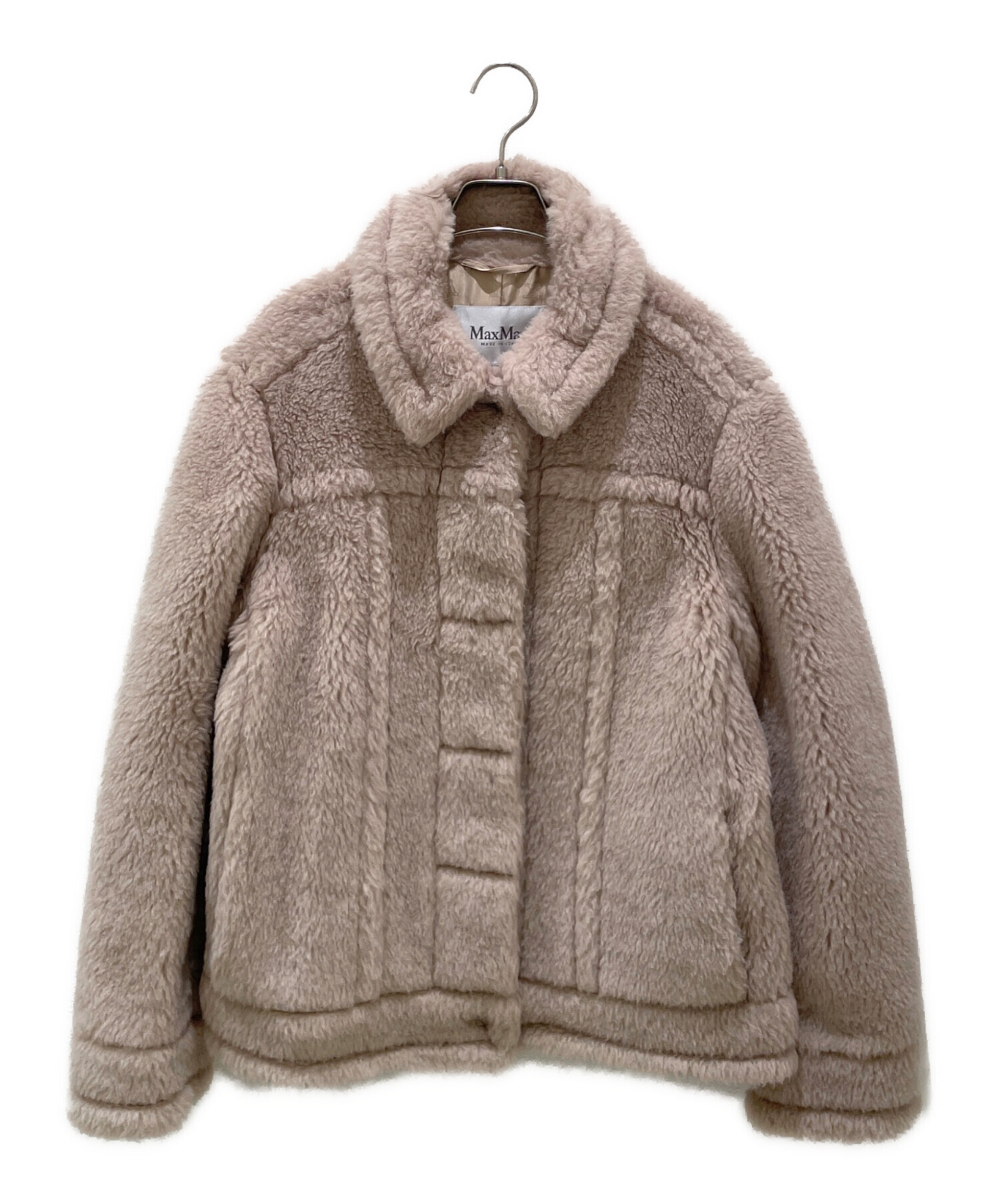 未使用品● マックスマーラ スポーツマックス テディベア ジャケット ブラウン 中古・古着通販】MaxMara (マックスマーラ) テディベアジャケット