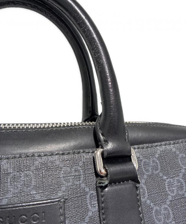 中古・古着通販】GUCCI (グッチ) GGスプリーム ブリーフケース
