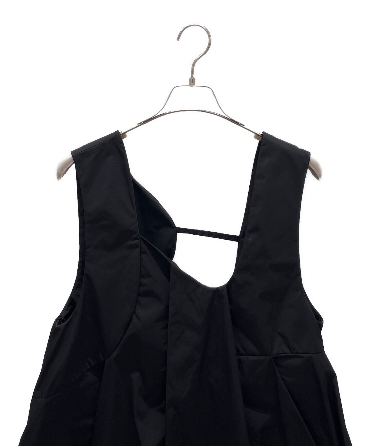 中古・古着通販】ENFOLD (エンフォルド) EGG JUMPER-SKIRT ブラック 
