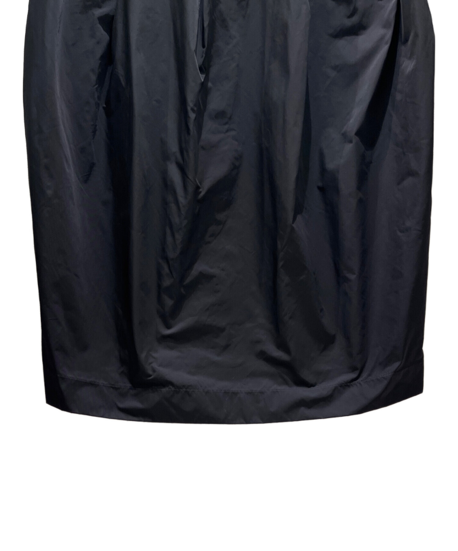 中古・古着通販】ENFOLD (エンフォルド) EGG JUMPER-SKIRT ブラック 