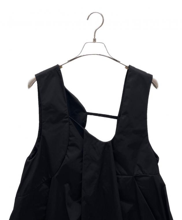 中古・古着通販】ENFOLD (エンフォルド) EGG JUMPER-SKIRT ブラック