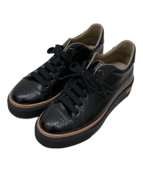 中古・古着通販】HERMES (エルメス) ポロ パテントレザースニーカー