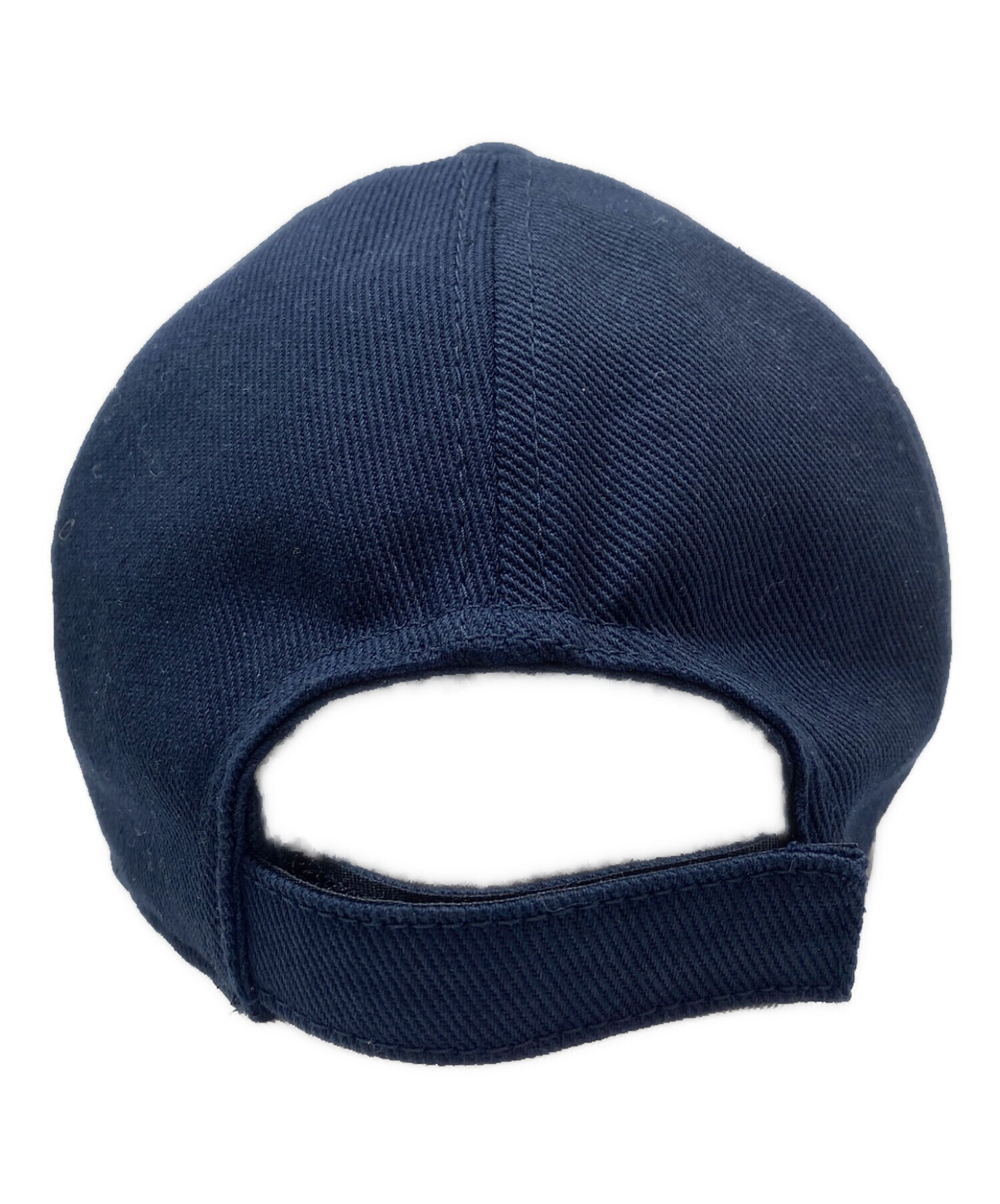 miu miu ネイビー キャップ 中古・古着通販】MIU MIU (ミュウミュウ) ベースボールキャップ