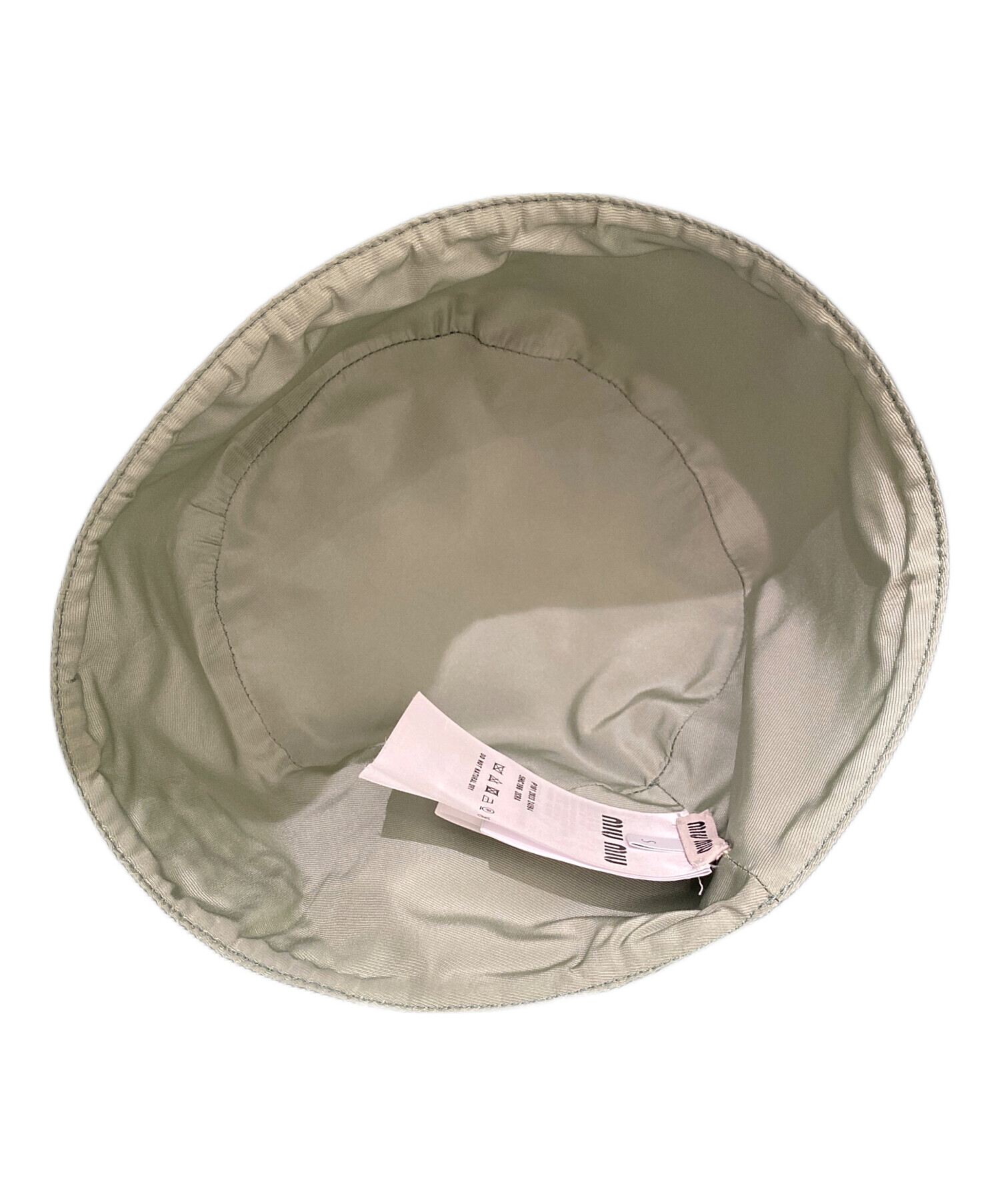 中古・古着通販】MIU MIU (ミュウミュウ) デニムバケットハット