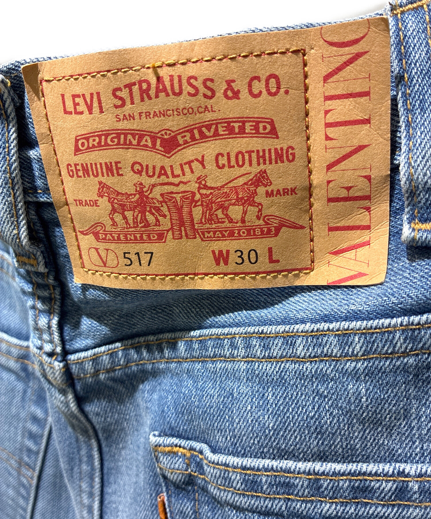 中古・古着通販】LEVI'S (リーバイス) VALENTINO (ヴァレンティノ