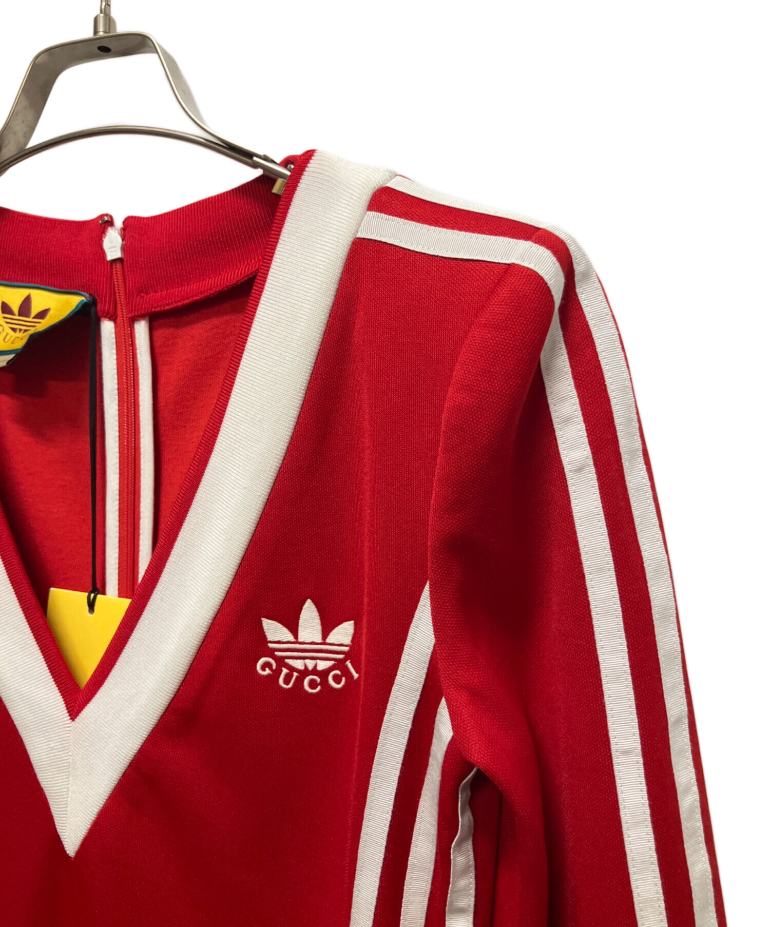 【年末セール】31日まで 新品未使用 グッチ × アディダス ジャージーTシャツ GUCCI（グッチ） アディダスコラボ Tシャツ アパレル 衣類 半袖 GUCCI