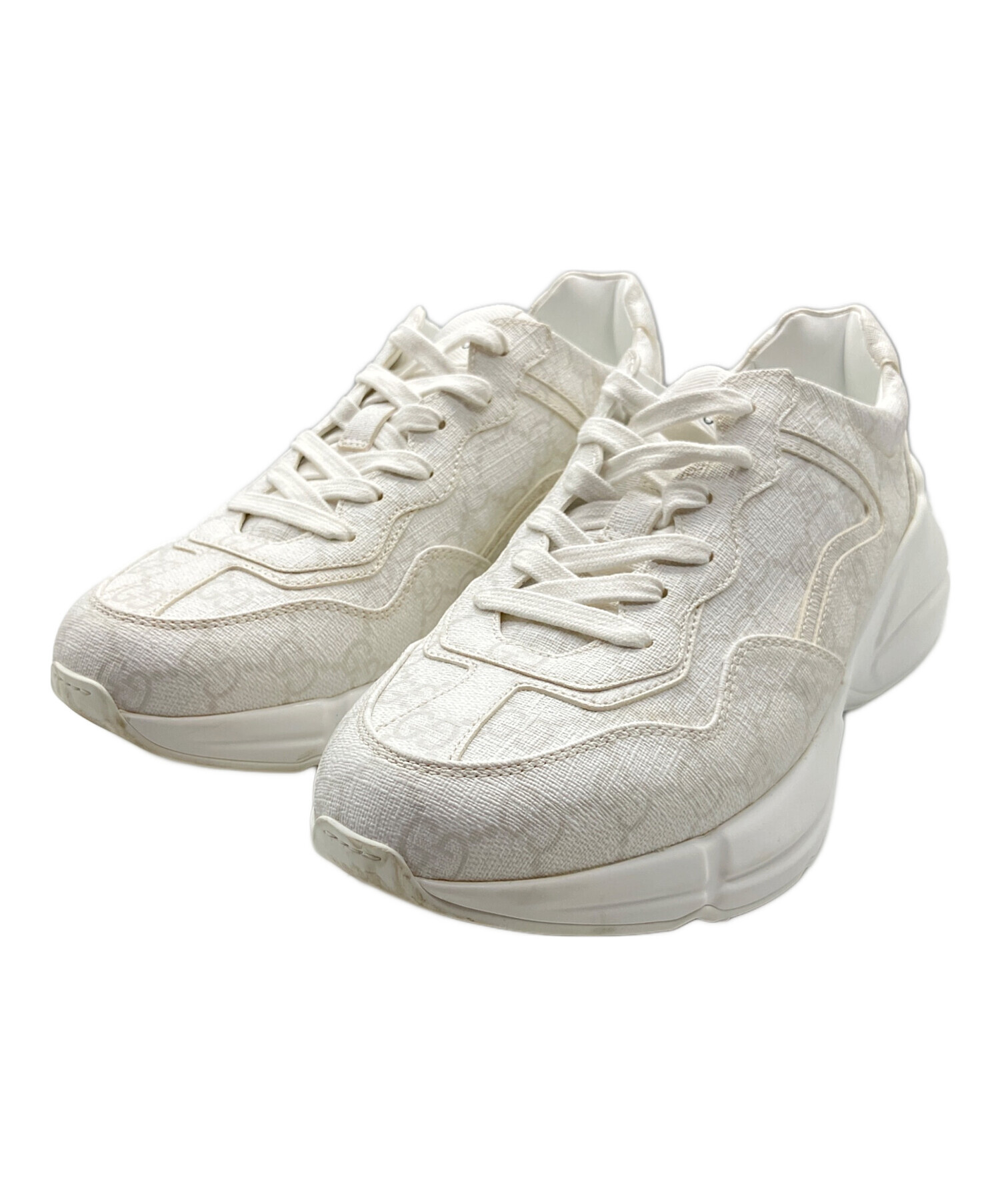 中古・古着通販】GUCCI (グッチ) GG Rhyton Sneaker ライトン ダッド 
