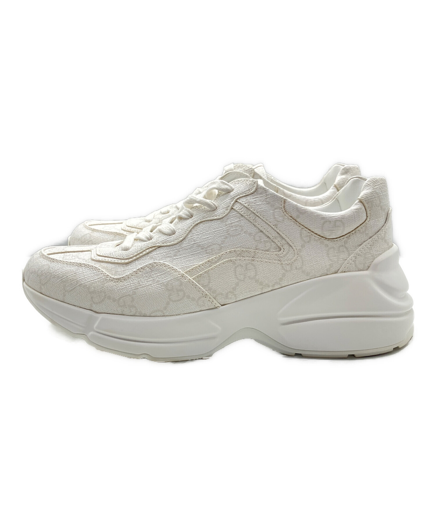 中古・古着通販】GUCCI (グッチ) GG Rhyton Sneaker ライトン ダッド 