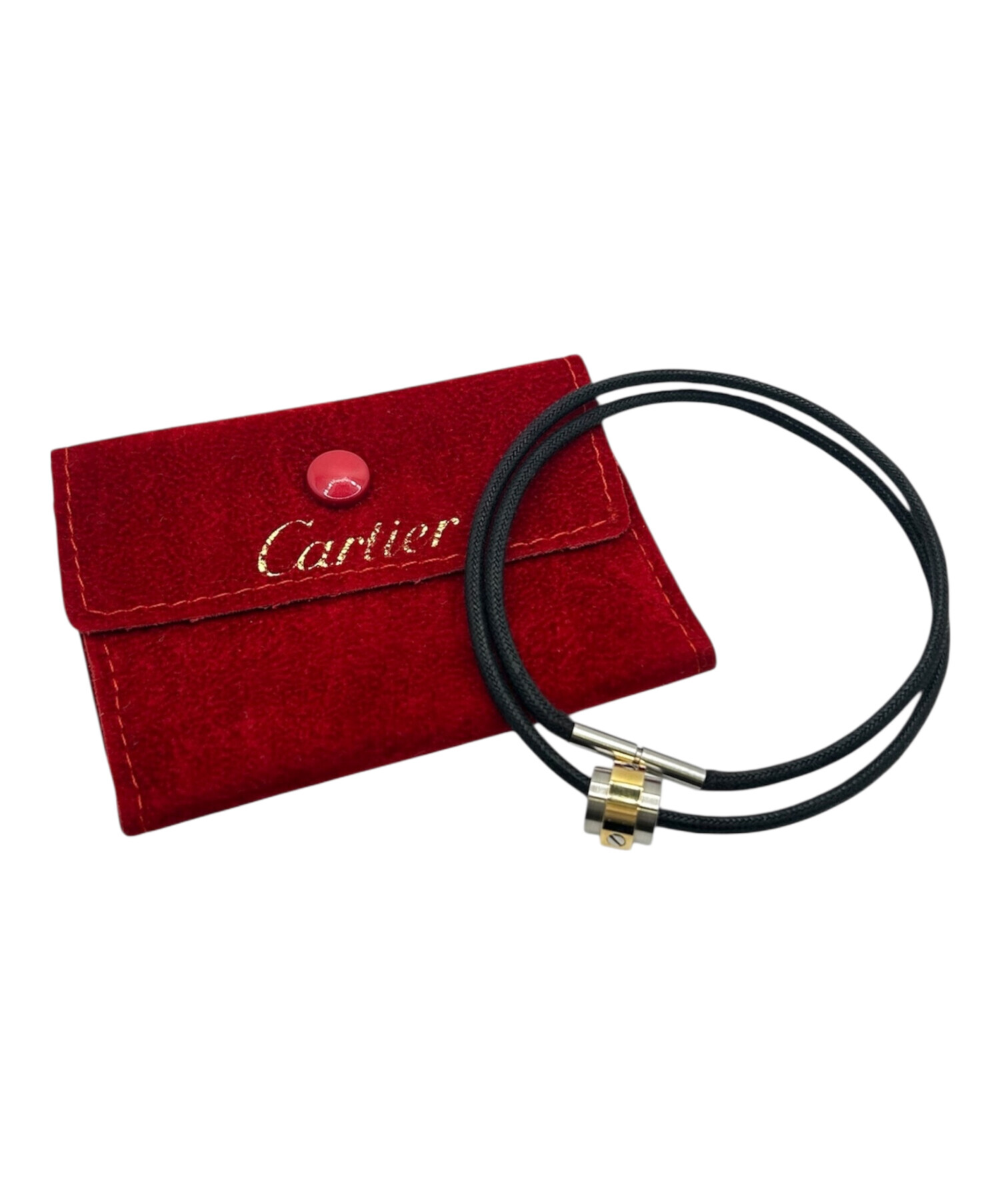 中古・古着通販】Cartier (カルティエ) サントス100 コードネックレス 