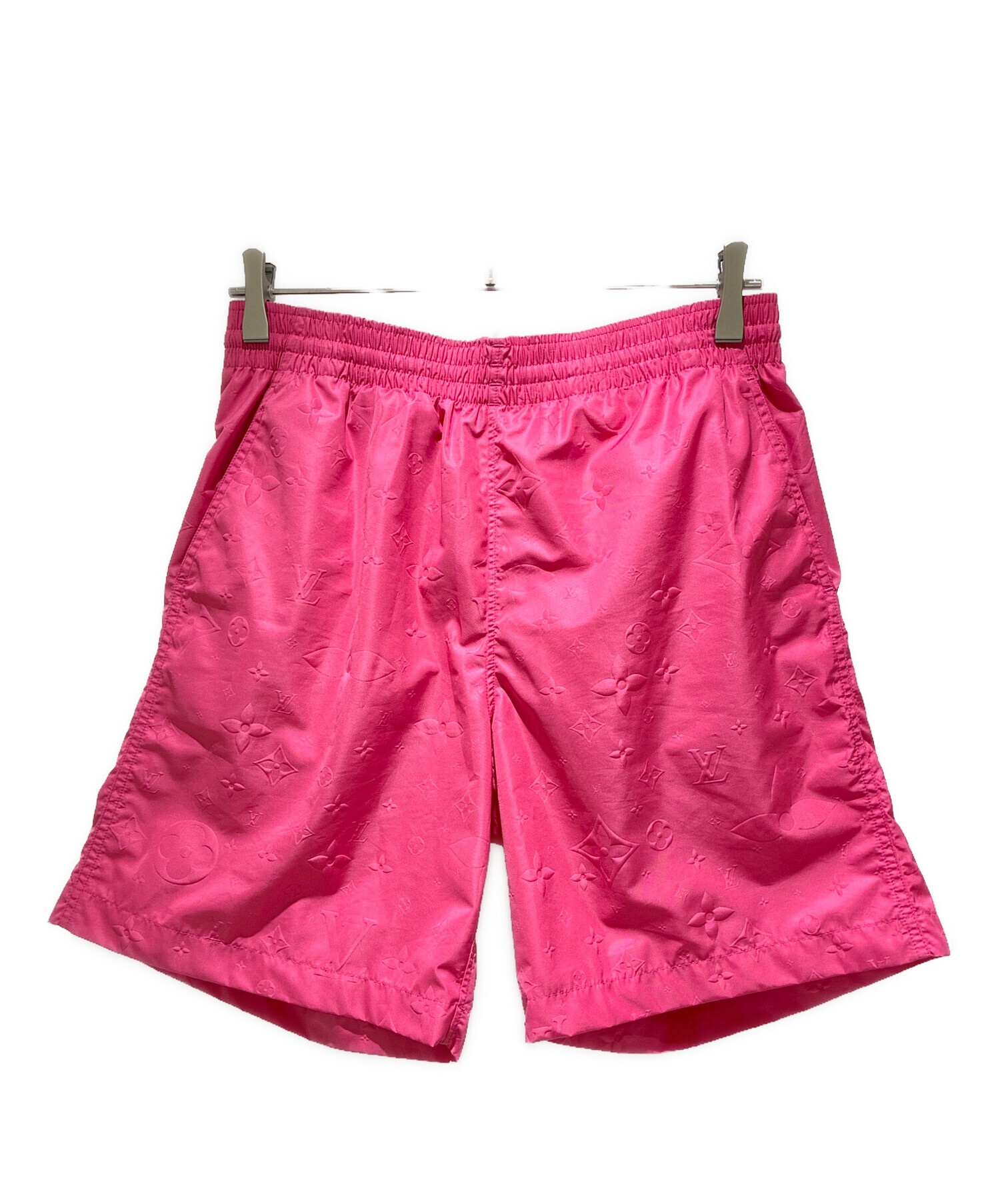 LOUIS VUITTON スイムショーツ モノグラム ジャカード ピンク 中古・古着通販】LOUIS VUITTON (ルイ ヴィトン) 23AW LVSE