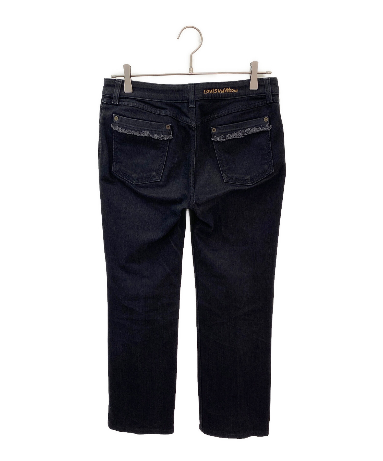 ルイヴィトン LOUIS VUITTON ジーンズ サイズ40 S ダークグレー メンズ 新品同様 ボトムス LOUIS VUITTON ルイ・ヴィトン デニム 40 中古・古着通販LOUIS