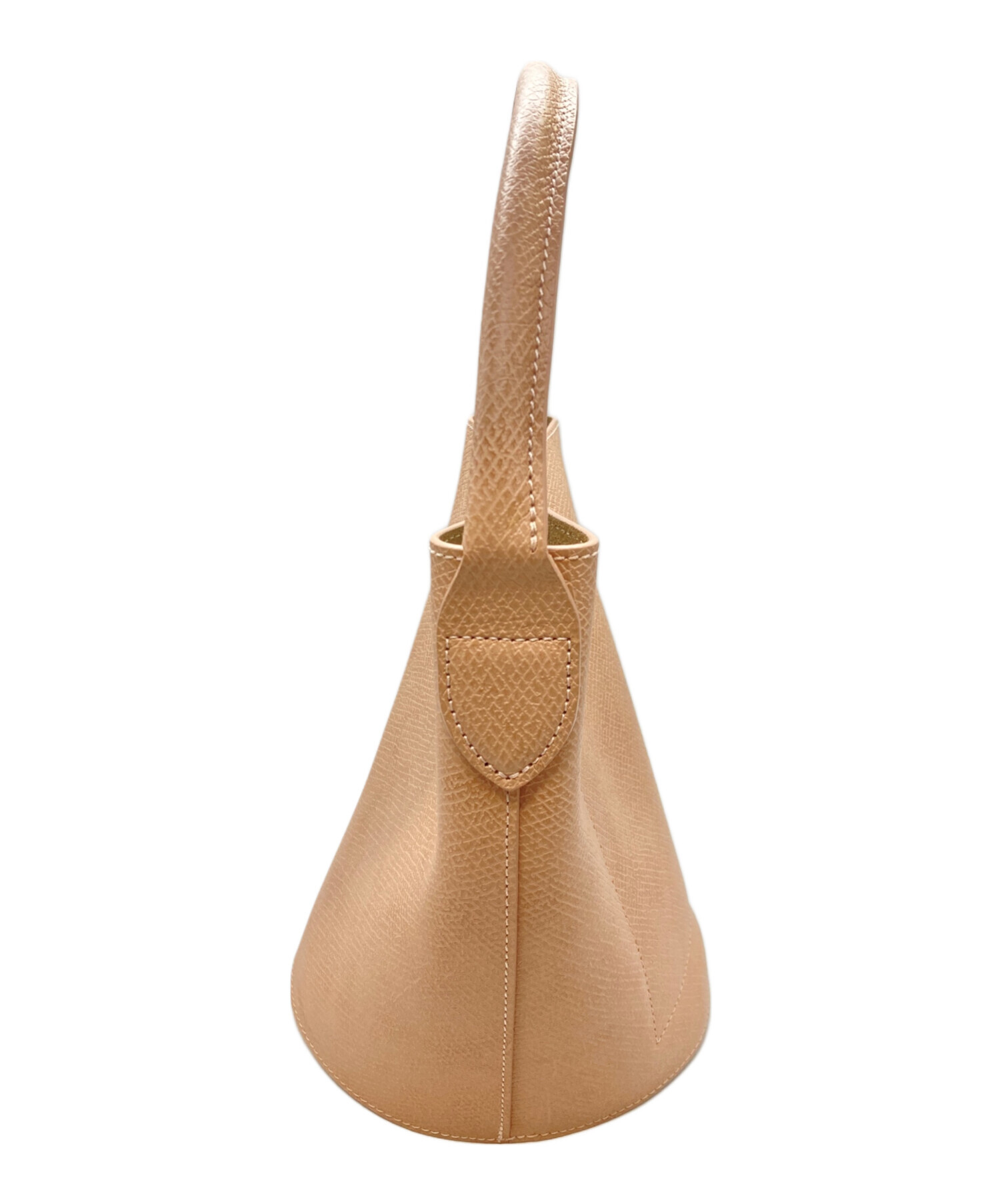 中古・古着通販】LONGCHAMP (ロンシャン) バケットバッグ ピンク