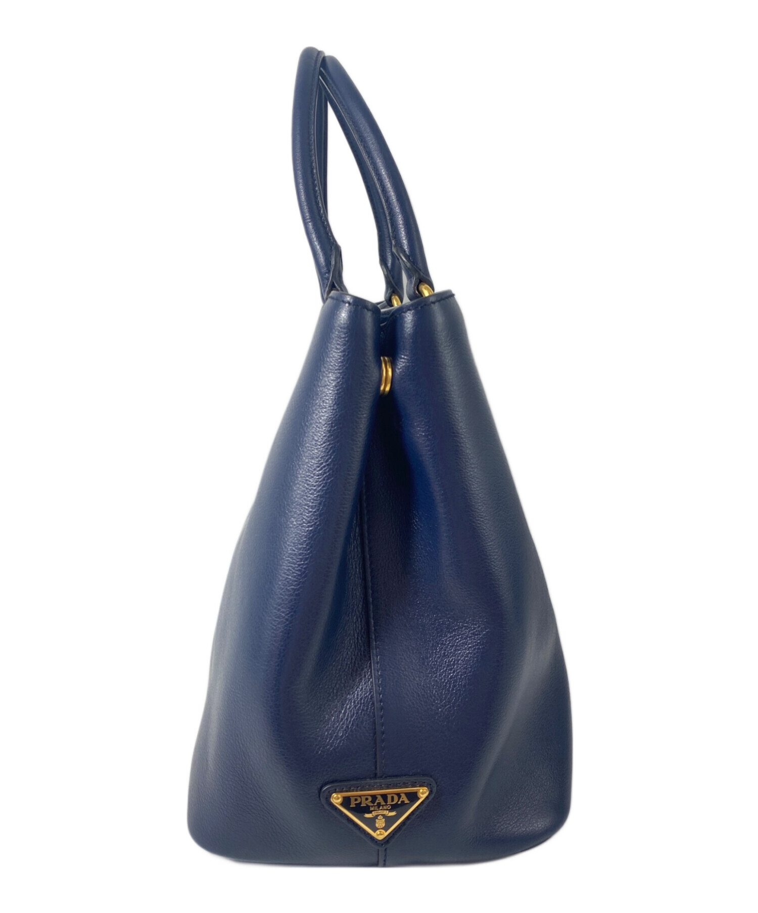 中古・古着通販】PRADA (プラダ) 2WAYショルダーバッグ ネイビー