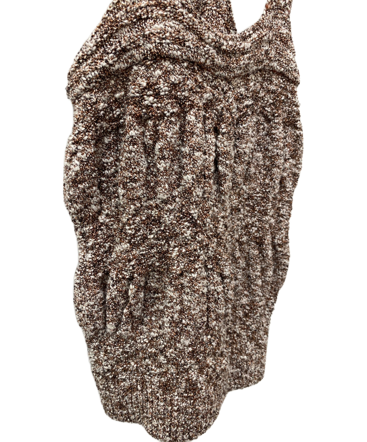 中古・古着通販】LEMAIRE (ルメール) ニットビスチェ ブラウン