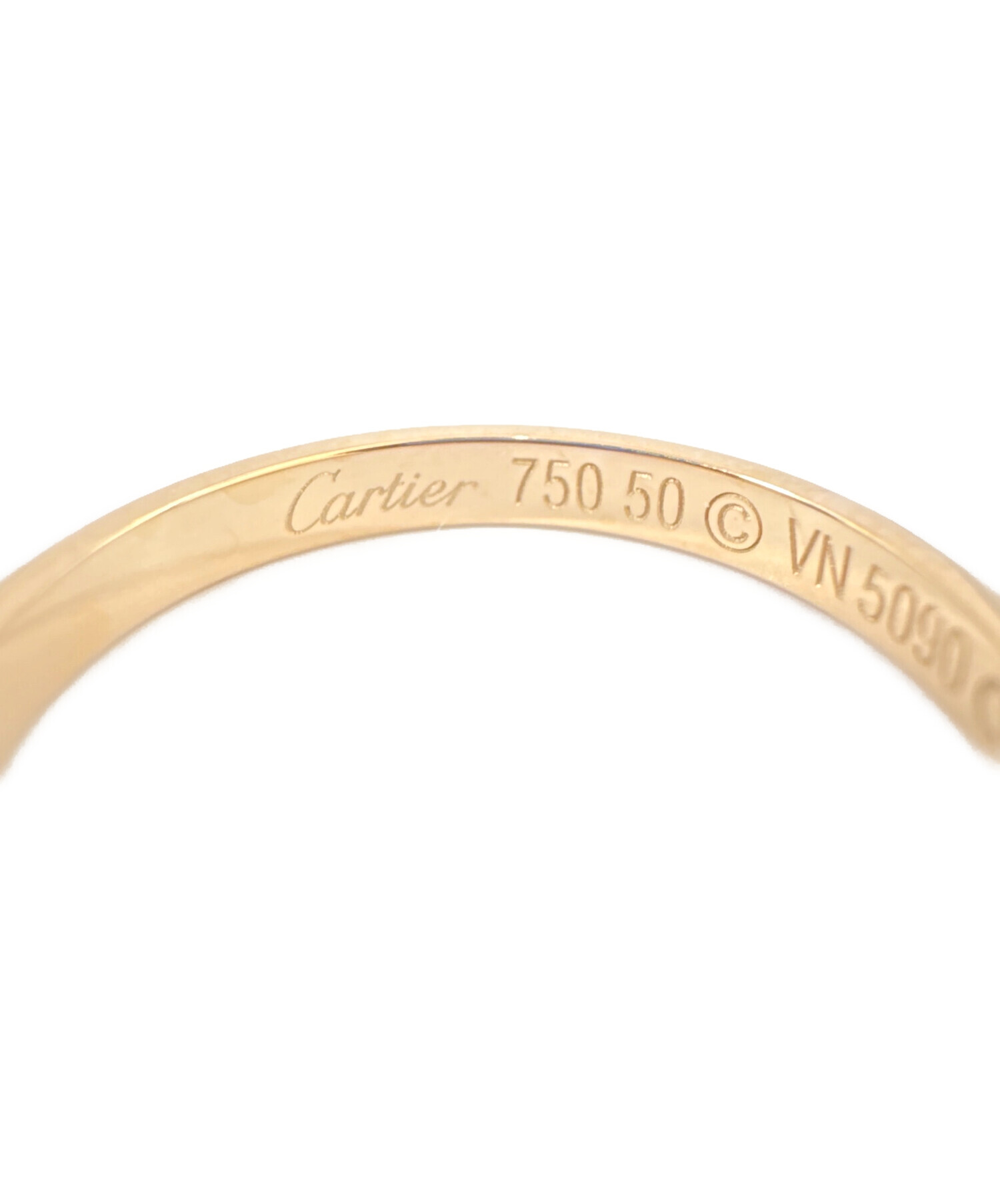 中古・古着通販】Cartier (カルティエ) リング ダムール K18 サイズ:50