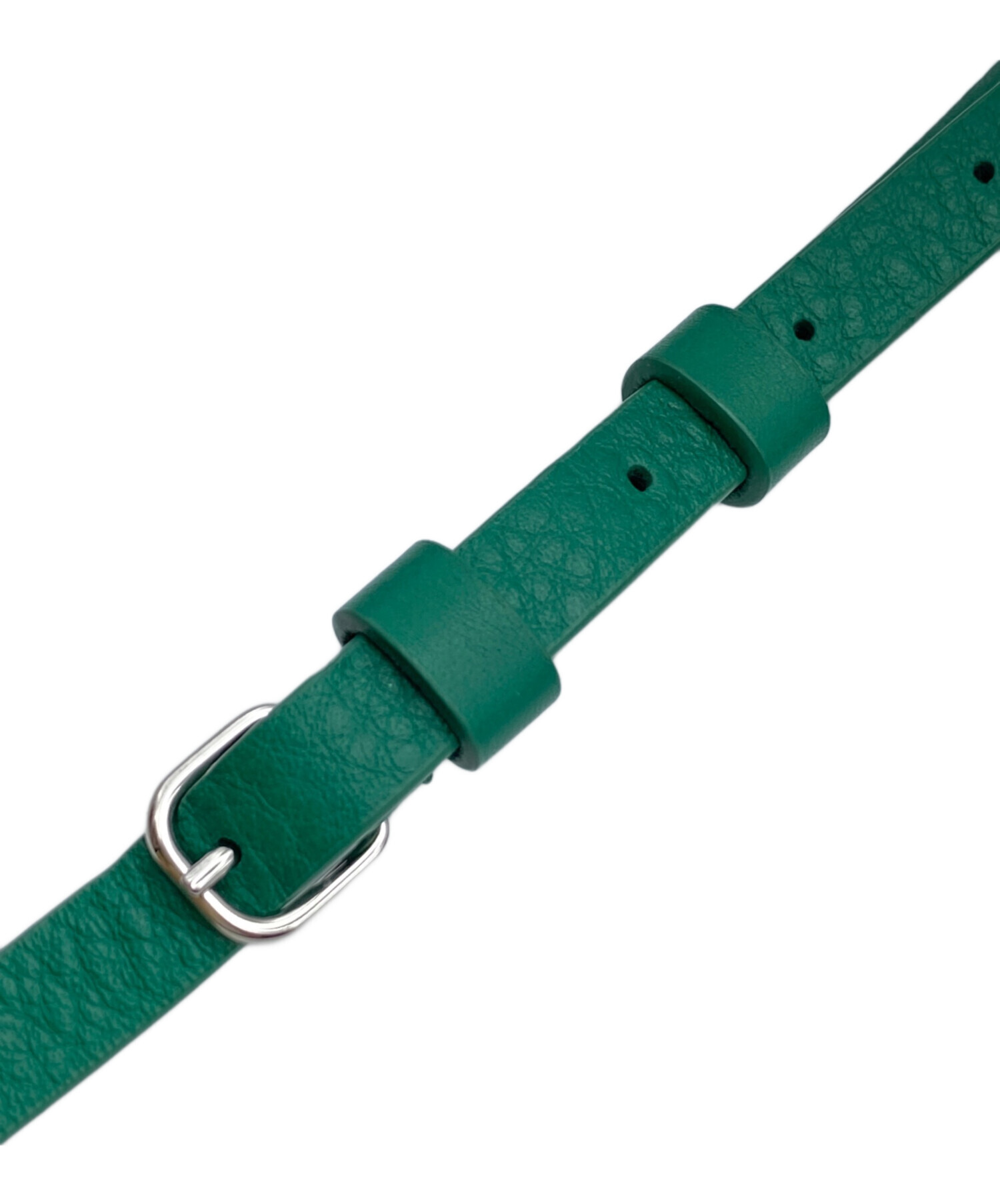 BALENCIAGA スエード　グリーン　ショルダーバッグ 中古・古着通販】BALENCIAGA (バレンシアガ) ショルダーバッグ