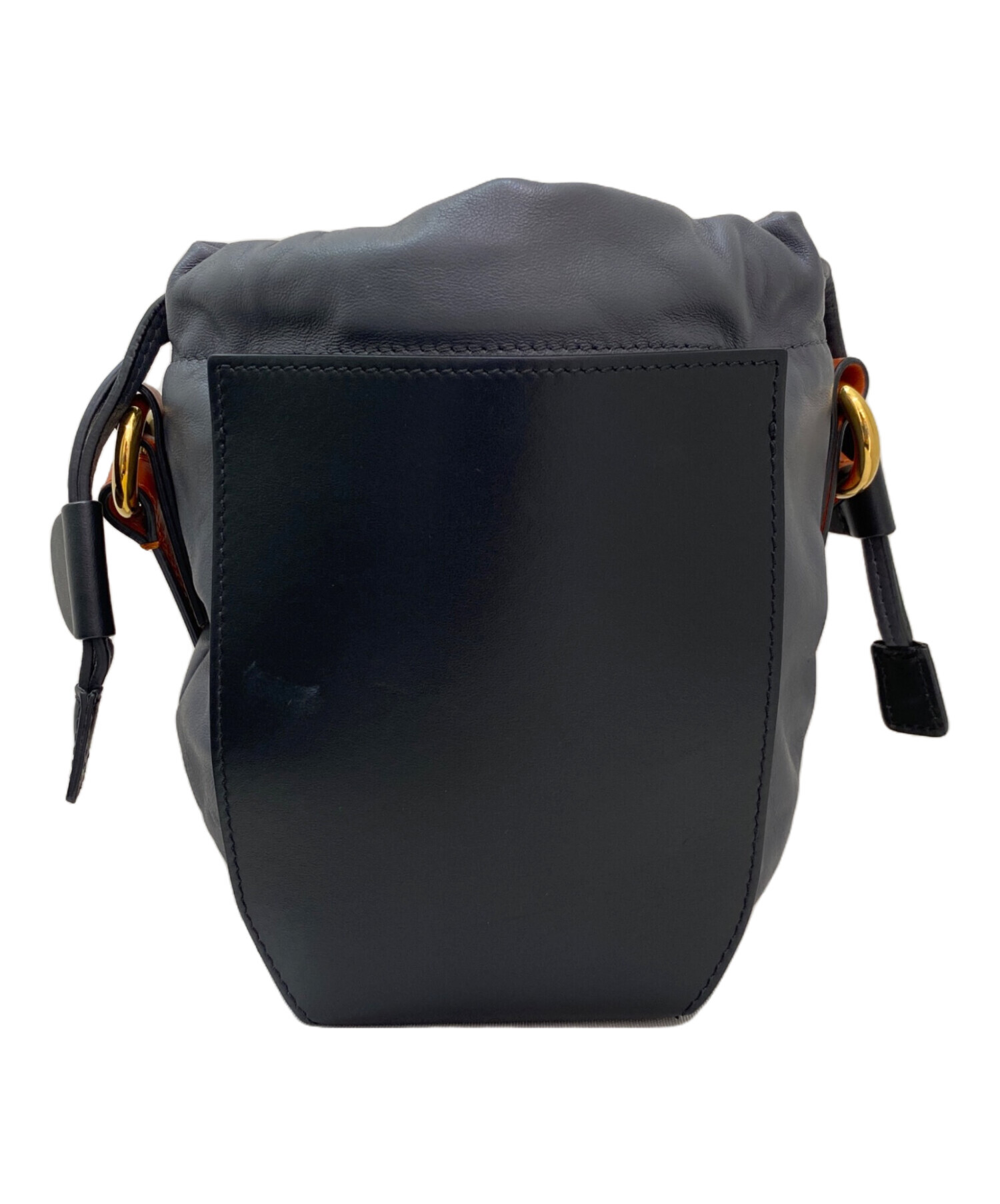 中古・古着通販】MARNI (マルニ) ガセットショルダーバッグ グレー