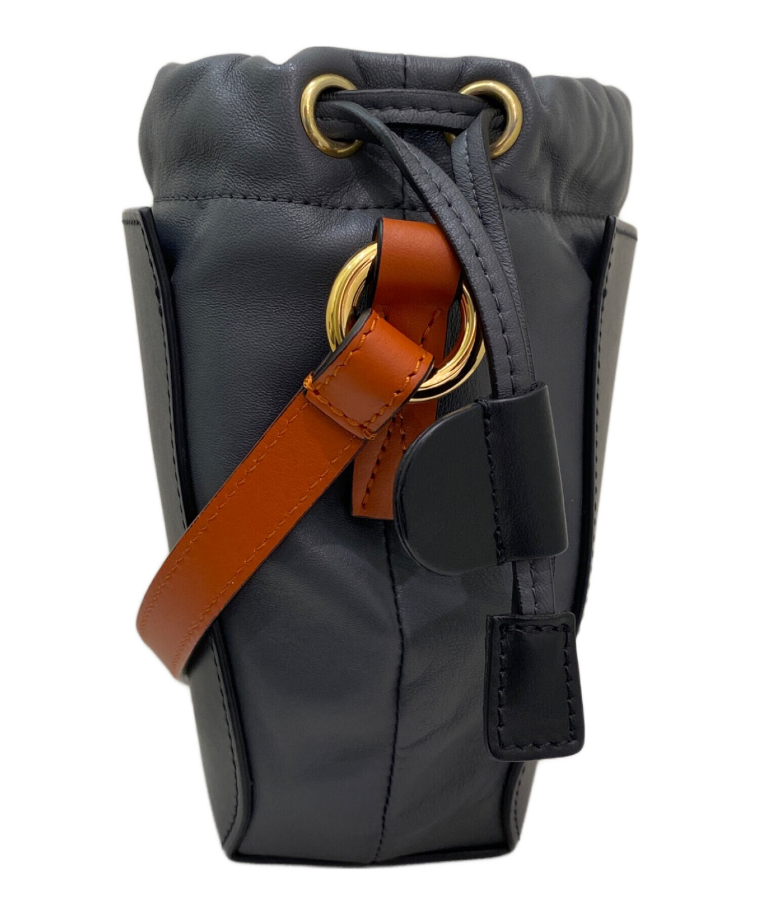 中古・古着通販】MARNI (マルニ) ガセットショルダーバッグ グレー