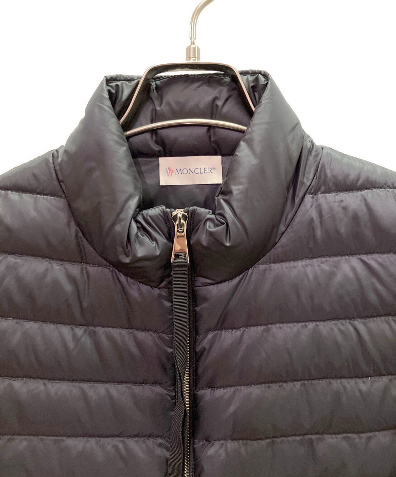 中古・古着通販】MONCLER (モンクレール) ニット切替ダウンジャケット 