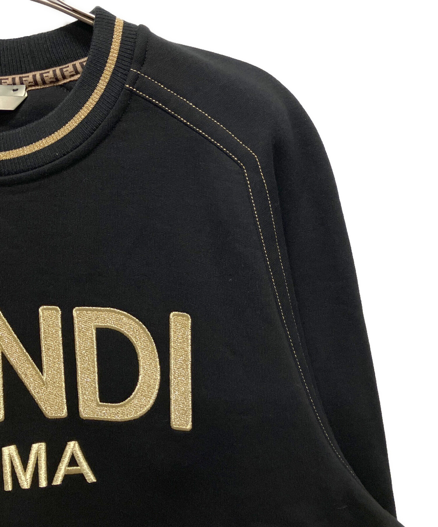 中古・古着通販】FENDI (フェンディ) ロゴクロップド スウェット
