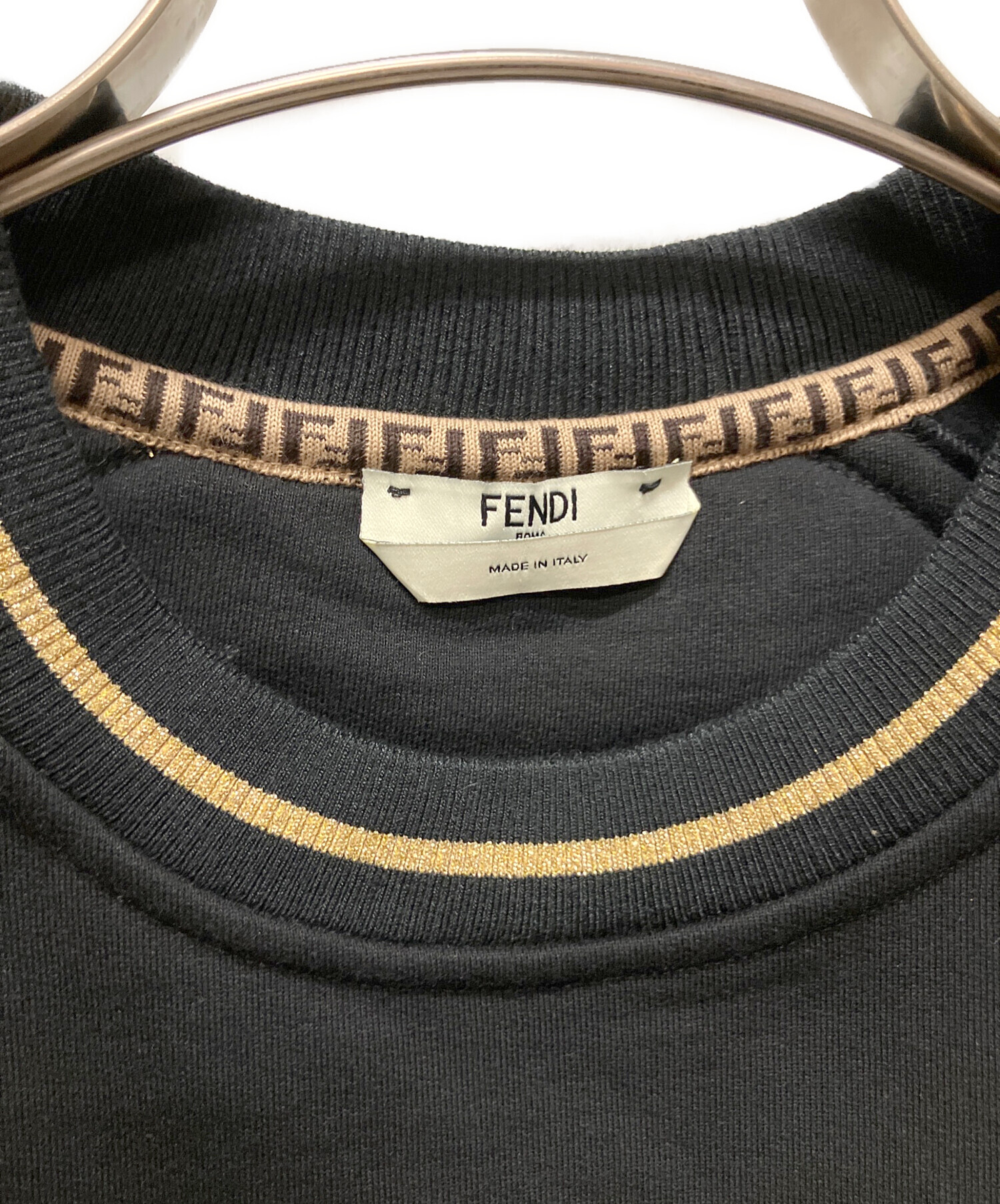 中古・古着通販】FENDI (フェンディ) ロゴクロップド スウェット