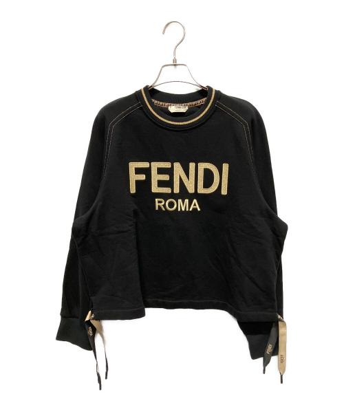 中古・古着通販】FENDI (フェンディ) ロゴクロップド スウェット