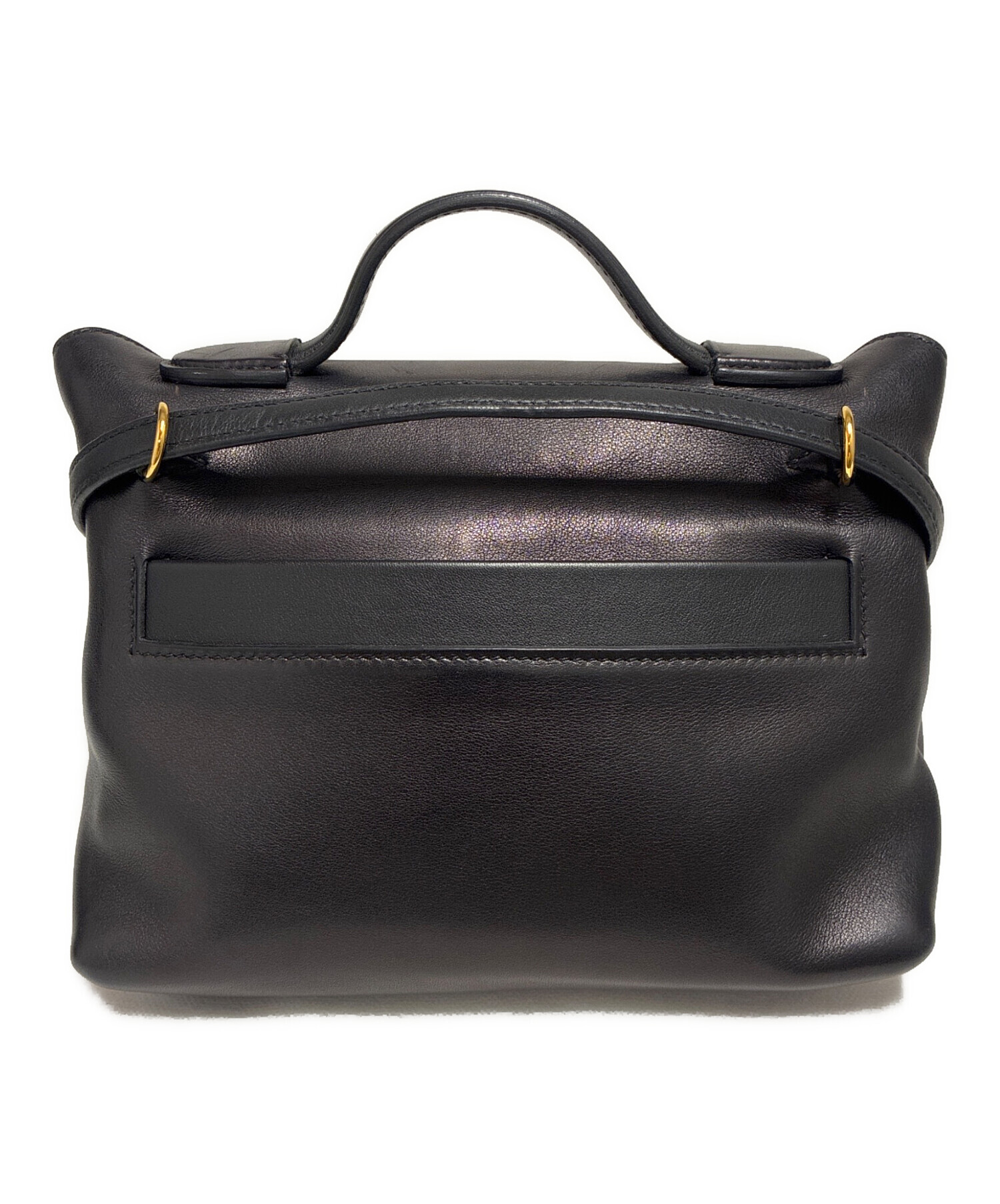 中古・古着通販】HERMES (エルメス) ヴァンキャトル21 ブラック サイズ