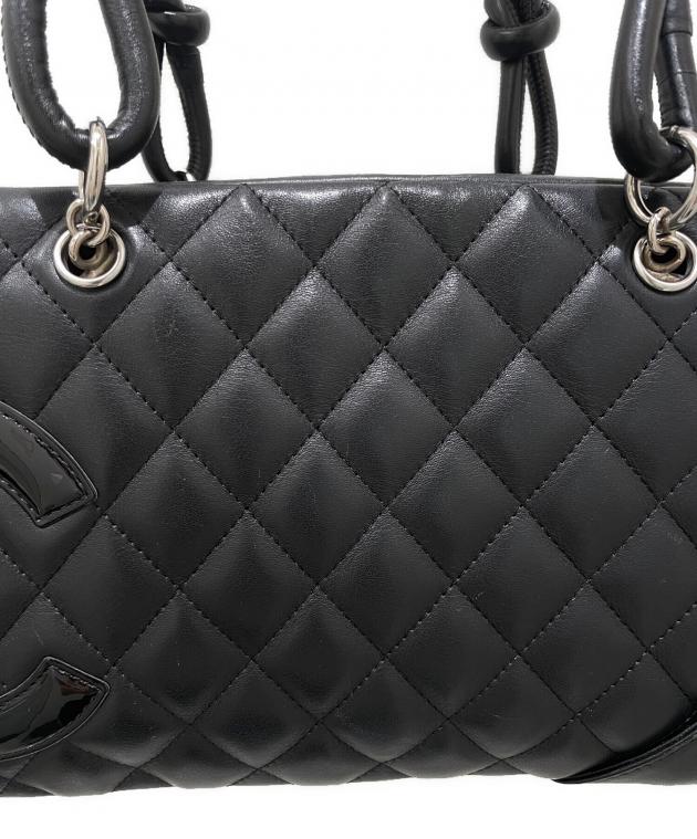 中古・古着通販】CHANEL (シャネル) カンボンライン ボウリングバッグ