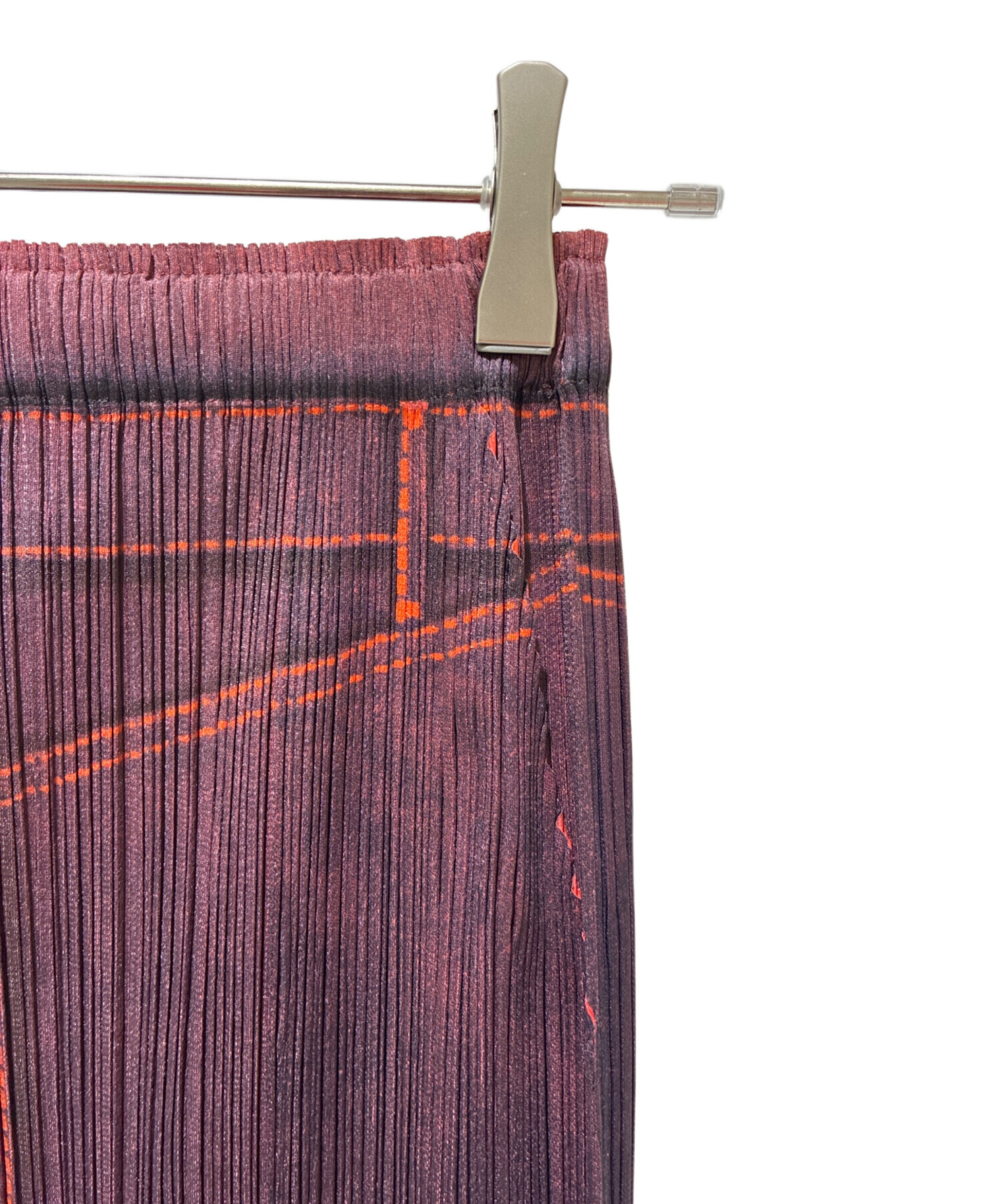 中古・古着通販】PLEATS PLEASE (プリーツプリーズ) デニム転写ロング