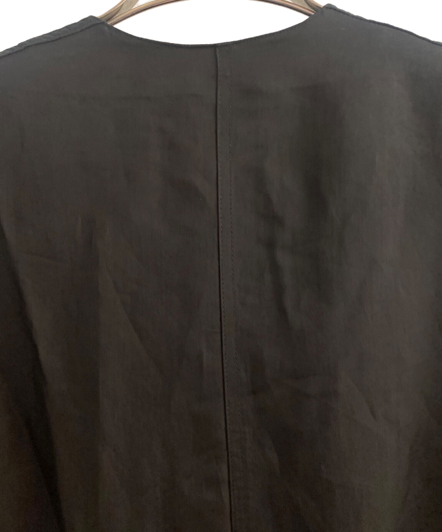 JIL SANDER 22ss ノーカラーブルゾン　48 JIL SANDER 22ss ノーカラーブルゾン 48