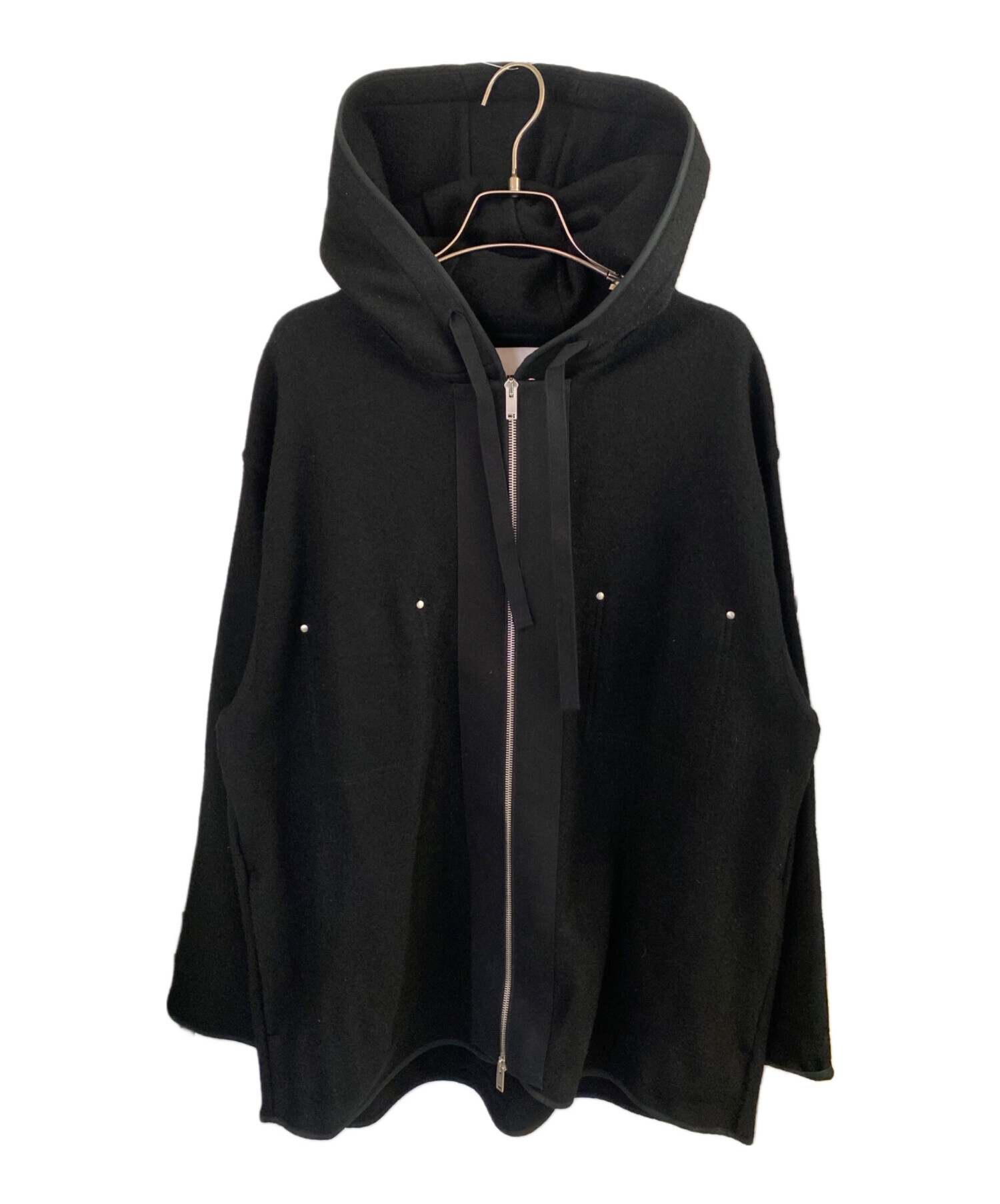 新品未使用　Jil Sander　ジップアップウールジャケット　サイズM 中古・古着通販】JIL SANDER (ジルサンダー) ウール ジップアップ