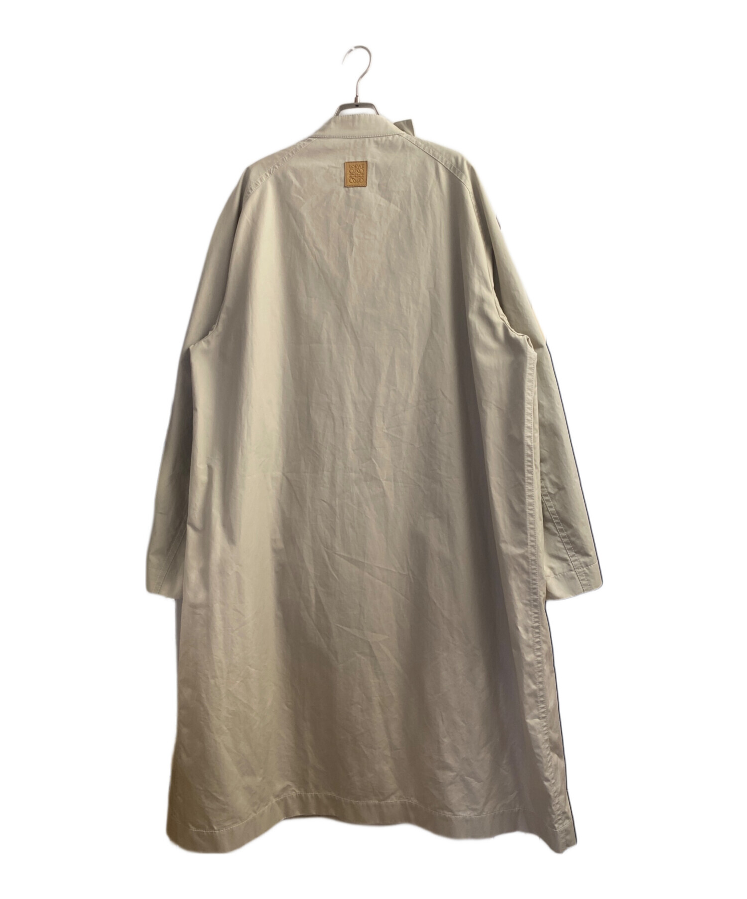 中古・古着通販】LOEWE (ロエベ) オーバーサイズコート ベージュ 
