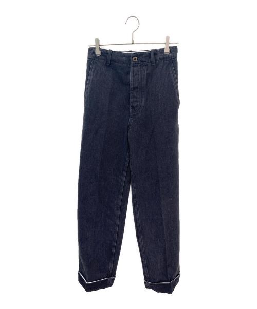 中古・古着通販】LOEWE (ロエベ) デニムパンツ ブラック サイズ