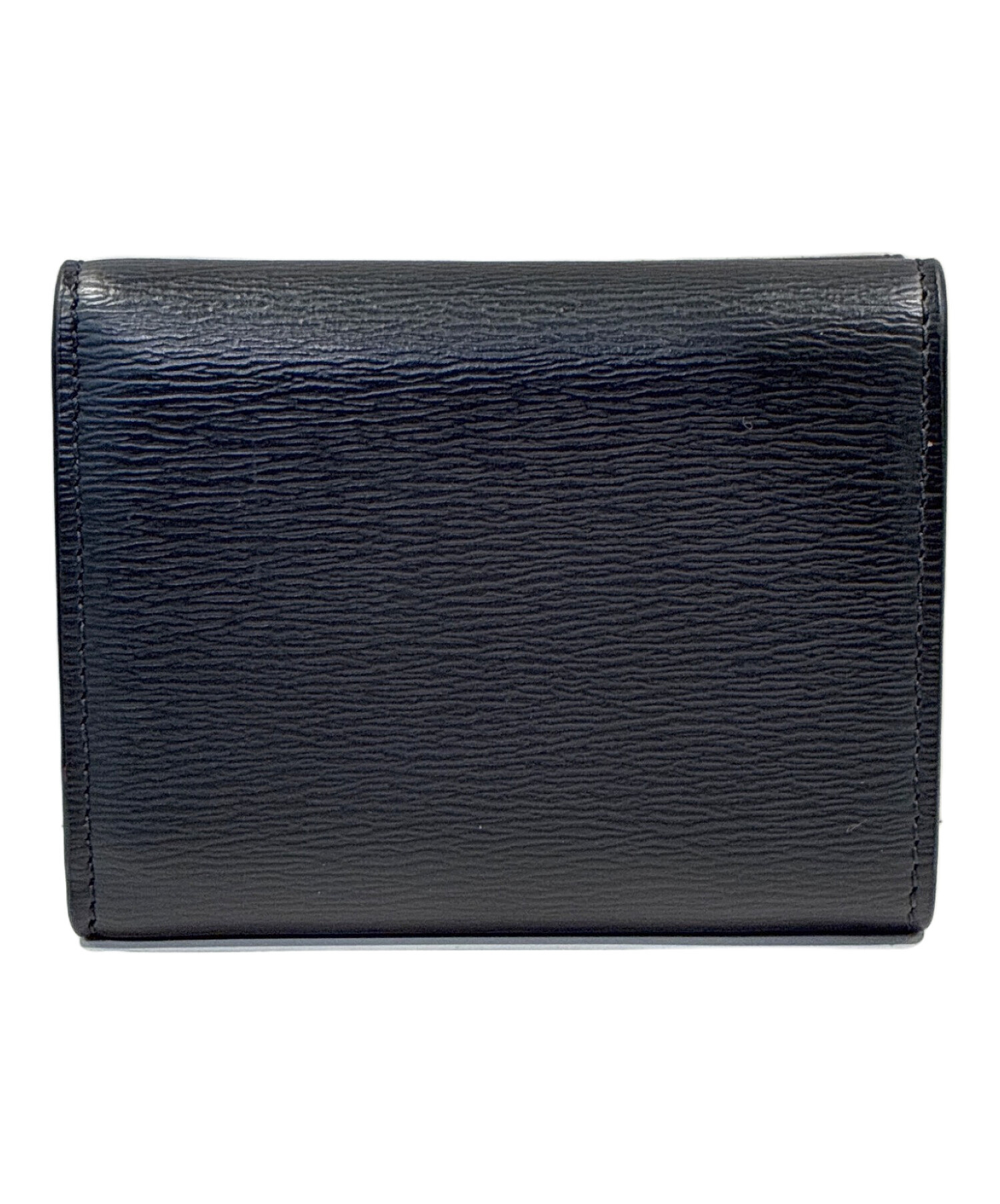 中古・古着通販】DIOR HOMME (ディオール オム) 3つ折り財布 ブラック