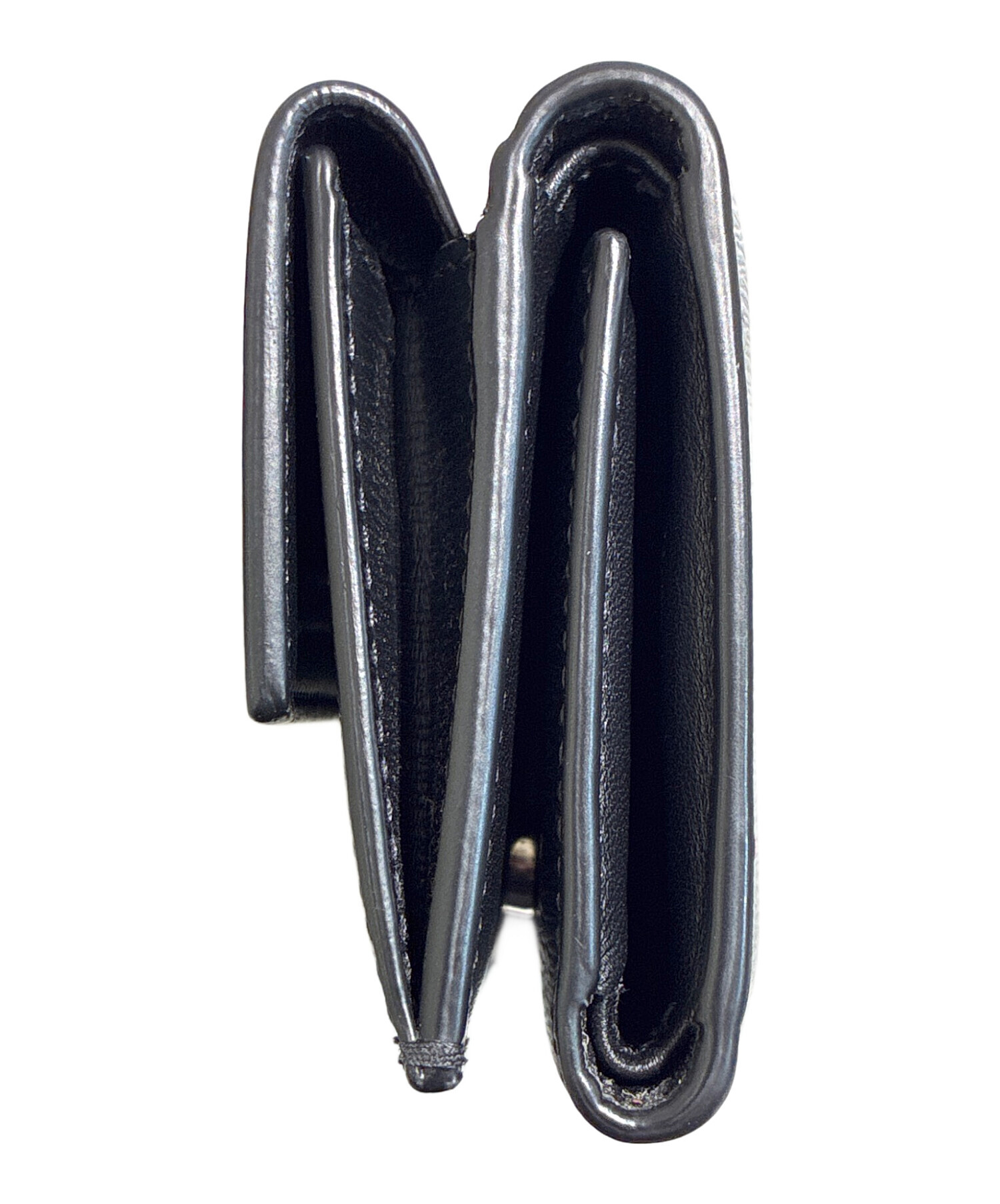 中古・古着通販】DIOR HOMME (ディオール オム) 3つ折り財布 ブラック