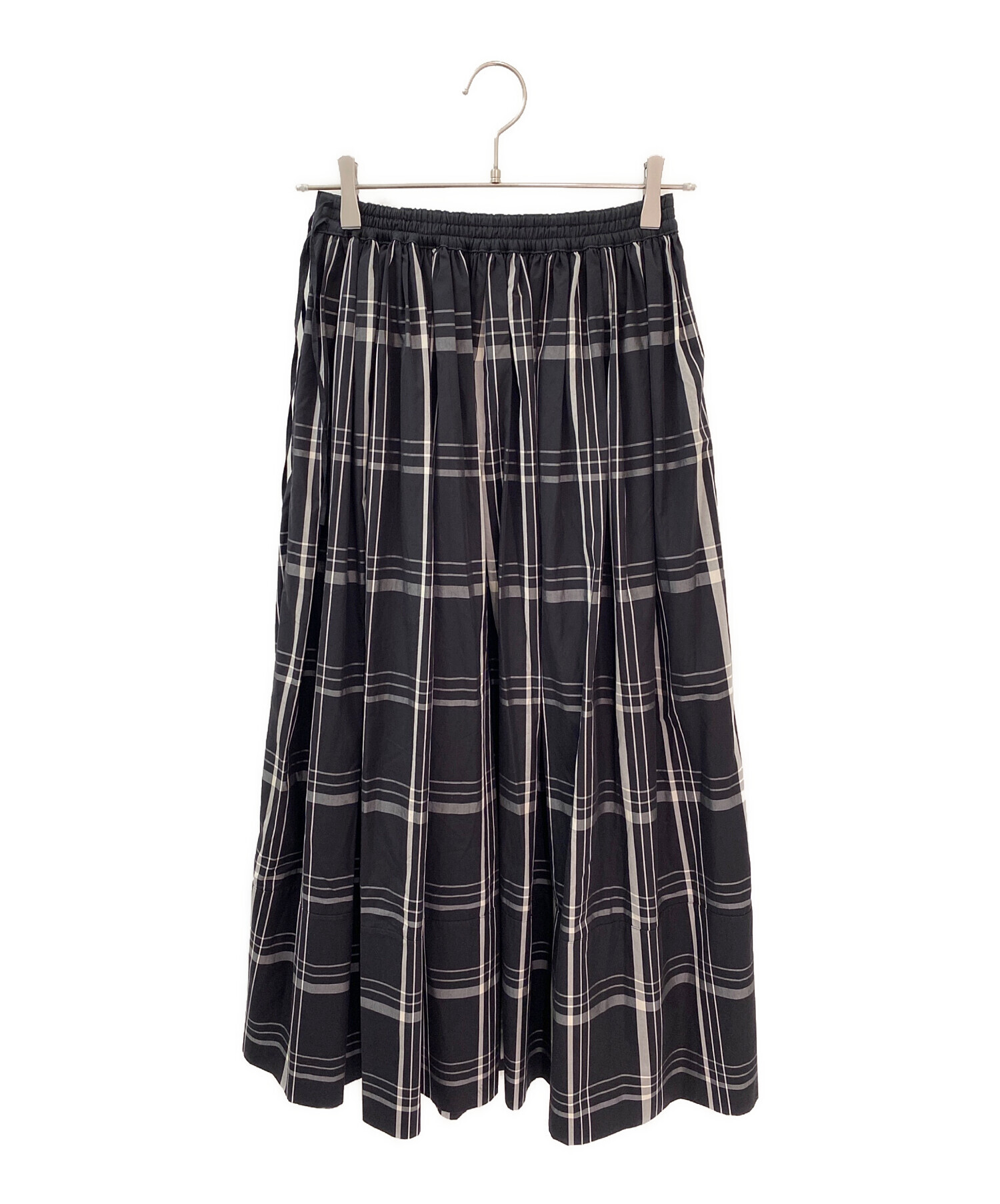 中古・古着通販】DRAWER (ドゥロワー) ウェストリボンチェック