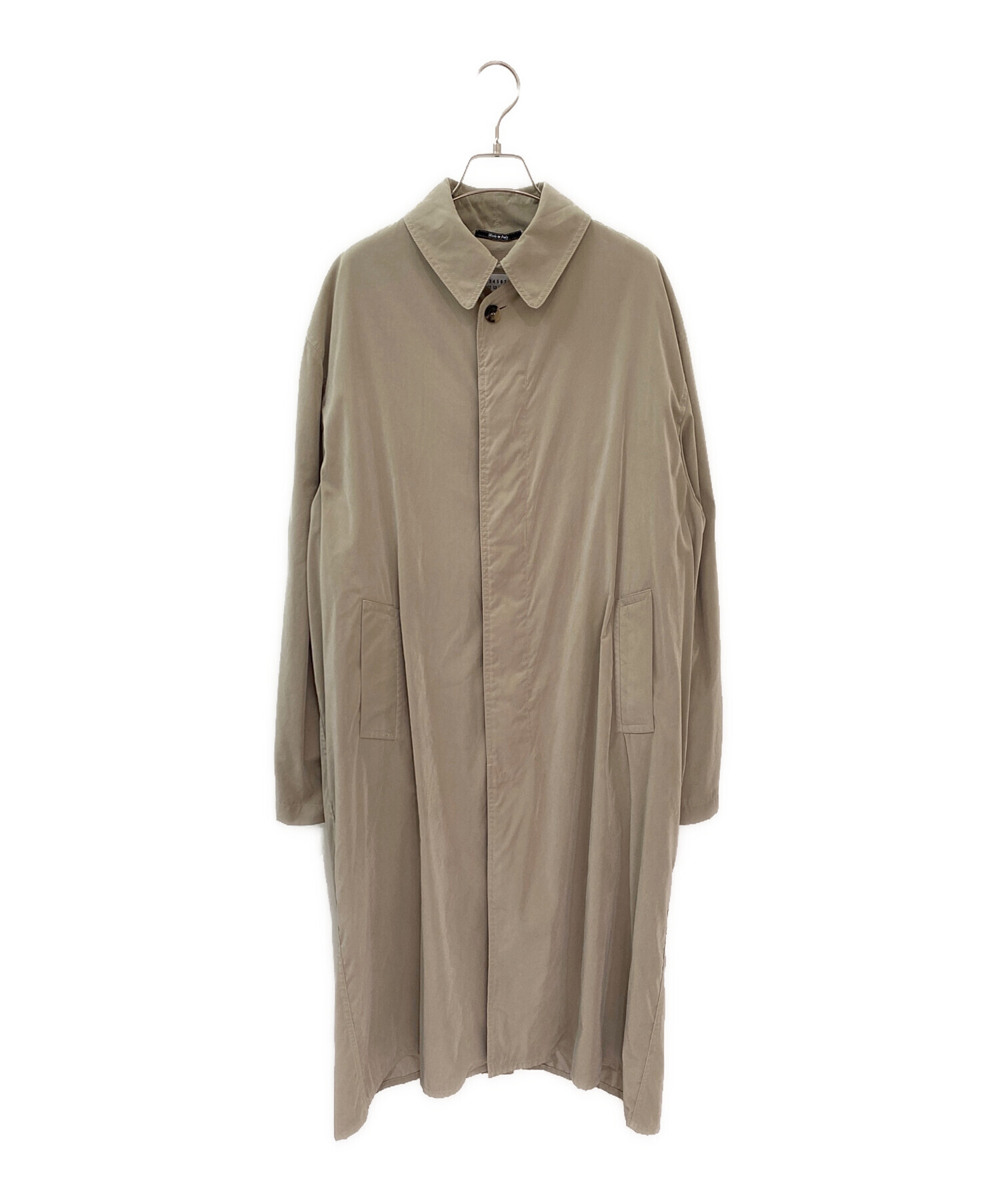 Maison Margiela ピーチコットンコート サイズ38 中古・古着通販】Maison Margiela (メゾンマルジェラ) ピーチコットン